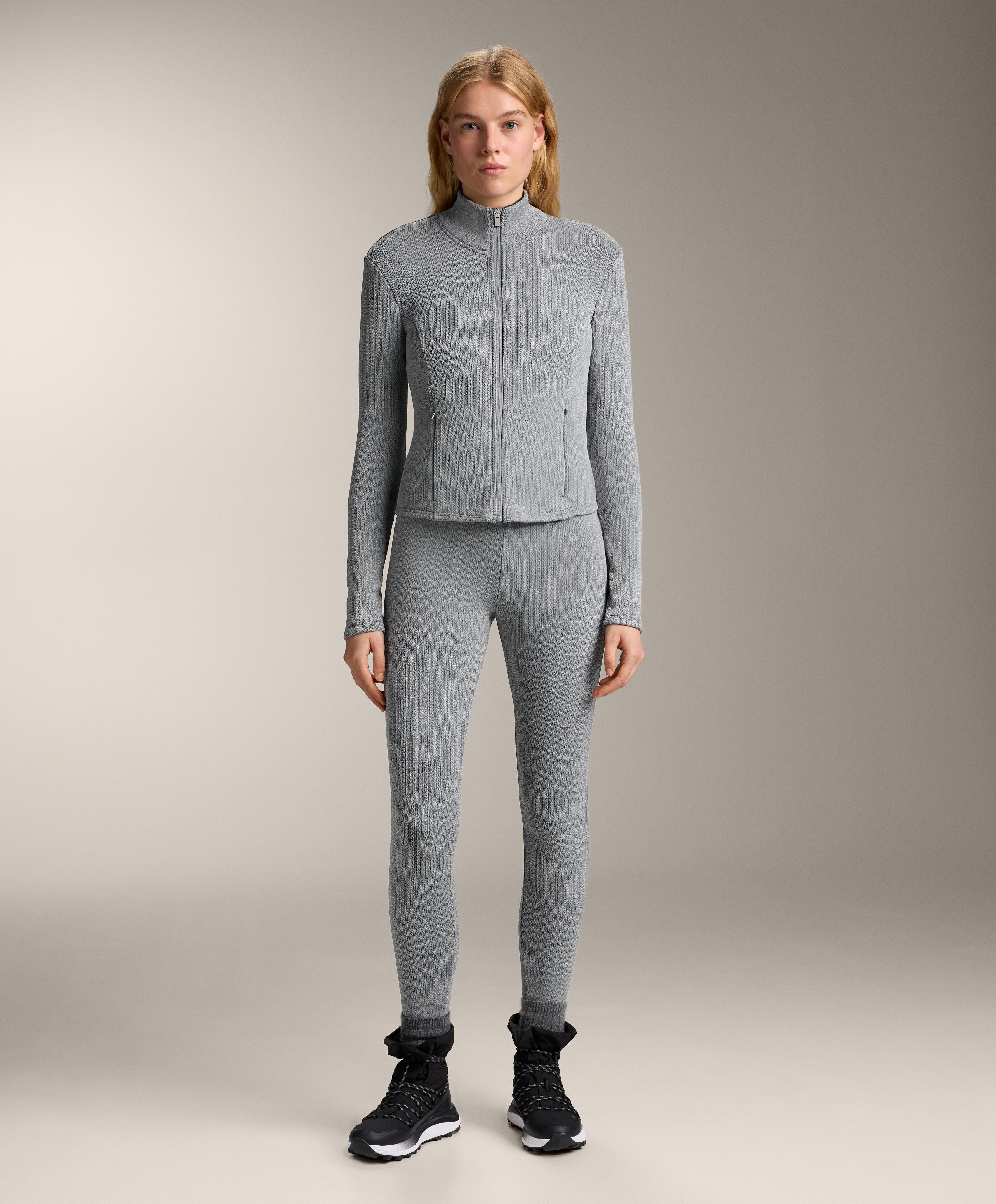 Chaqueta técnica larga trenzada super extra Warm - Rebajas