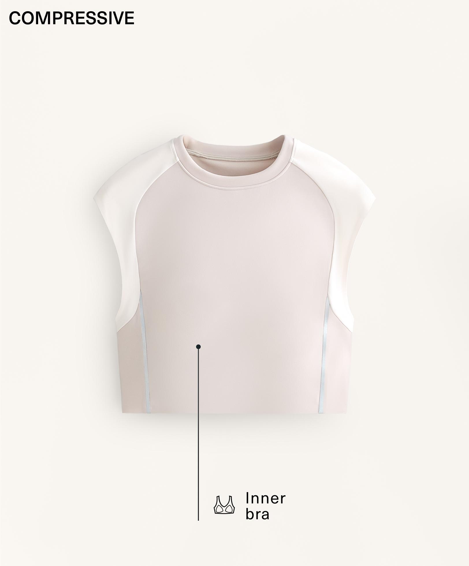 Tank top Compressive réfléchissant Tank top Compressive réfléchissant