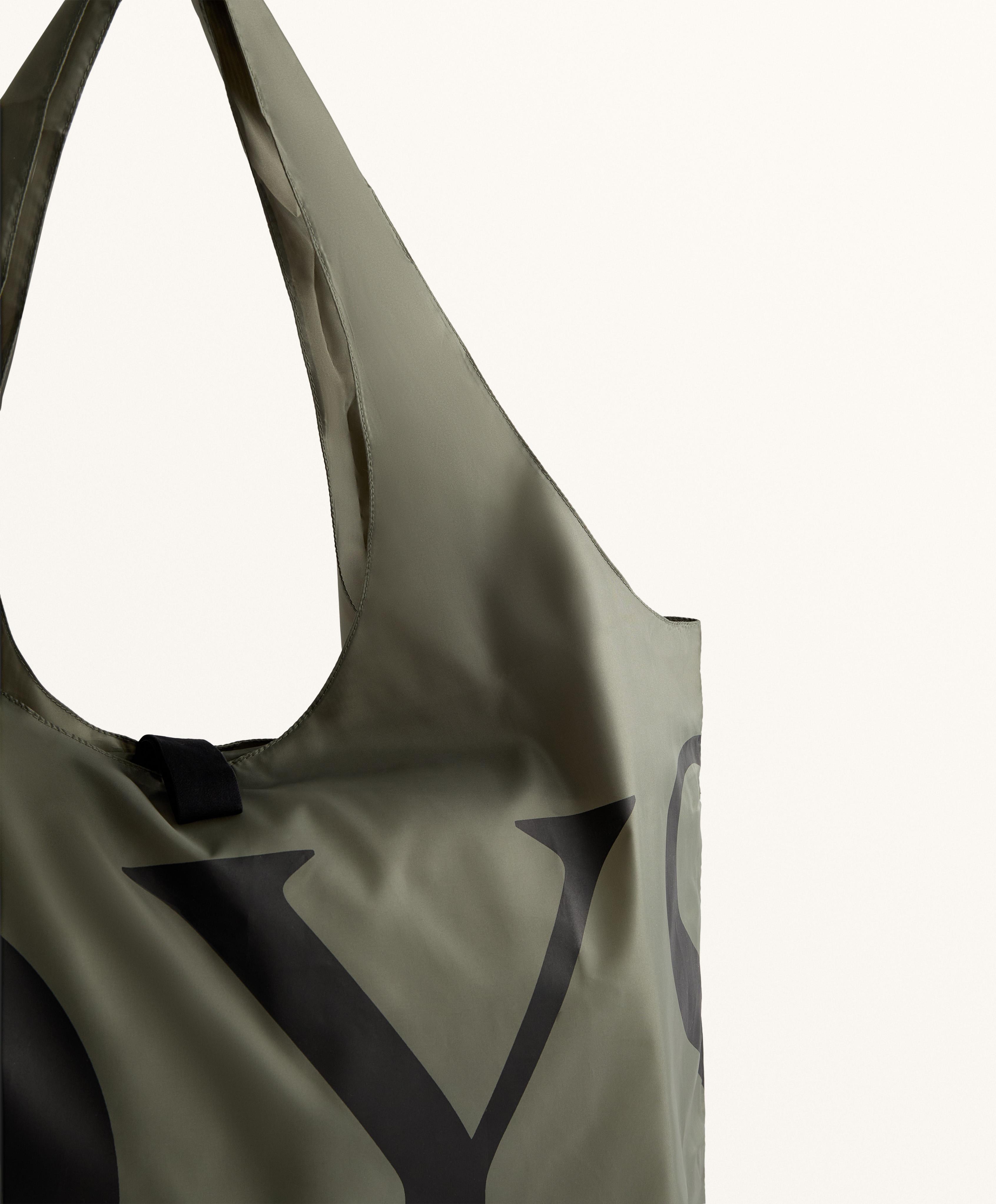 OYSHO Packable Bag — KHAKI-GREY