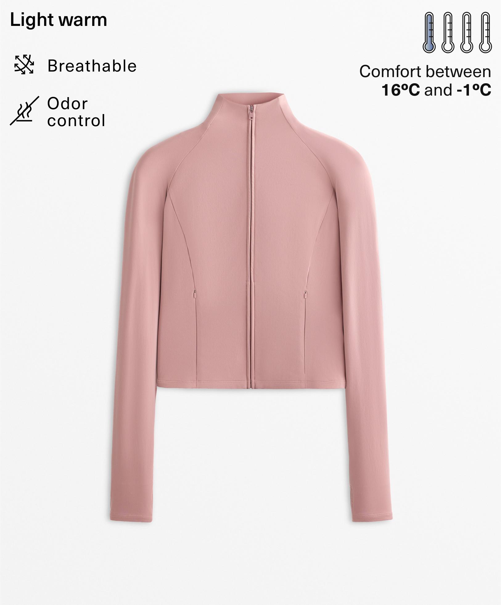 Light warm technical jacket