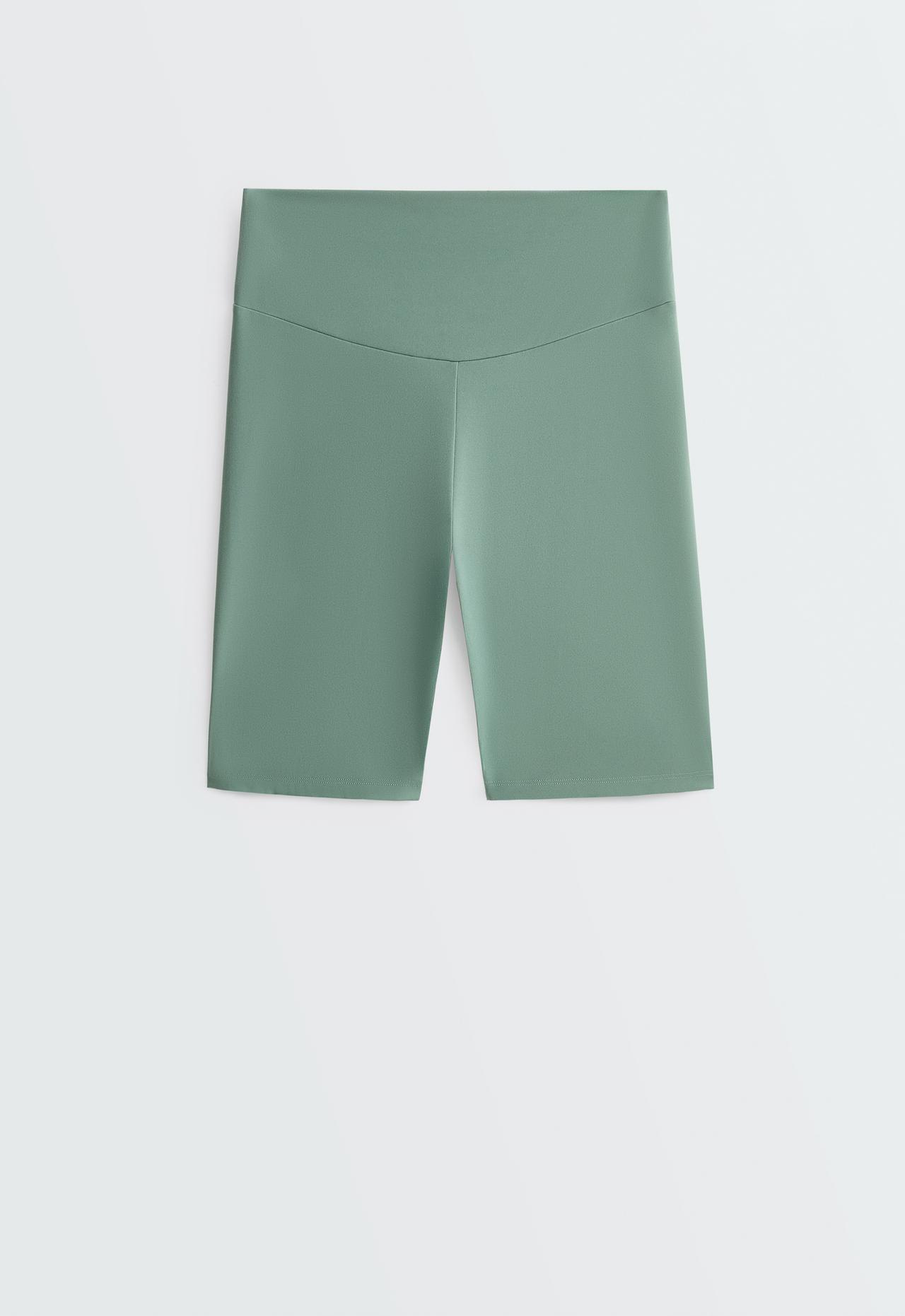 Leggings biker high rise comfortlux 20 cm — GREEN