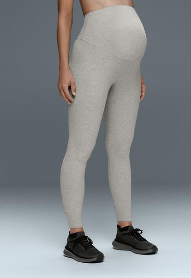Comfortlux maternity leggings — PALE GREY 3
