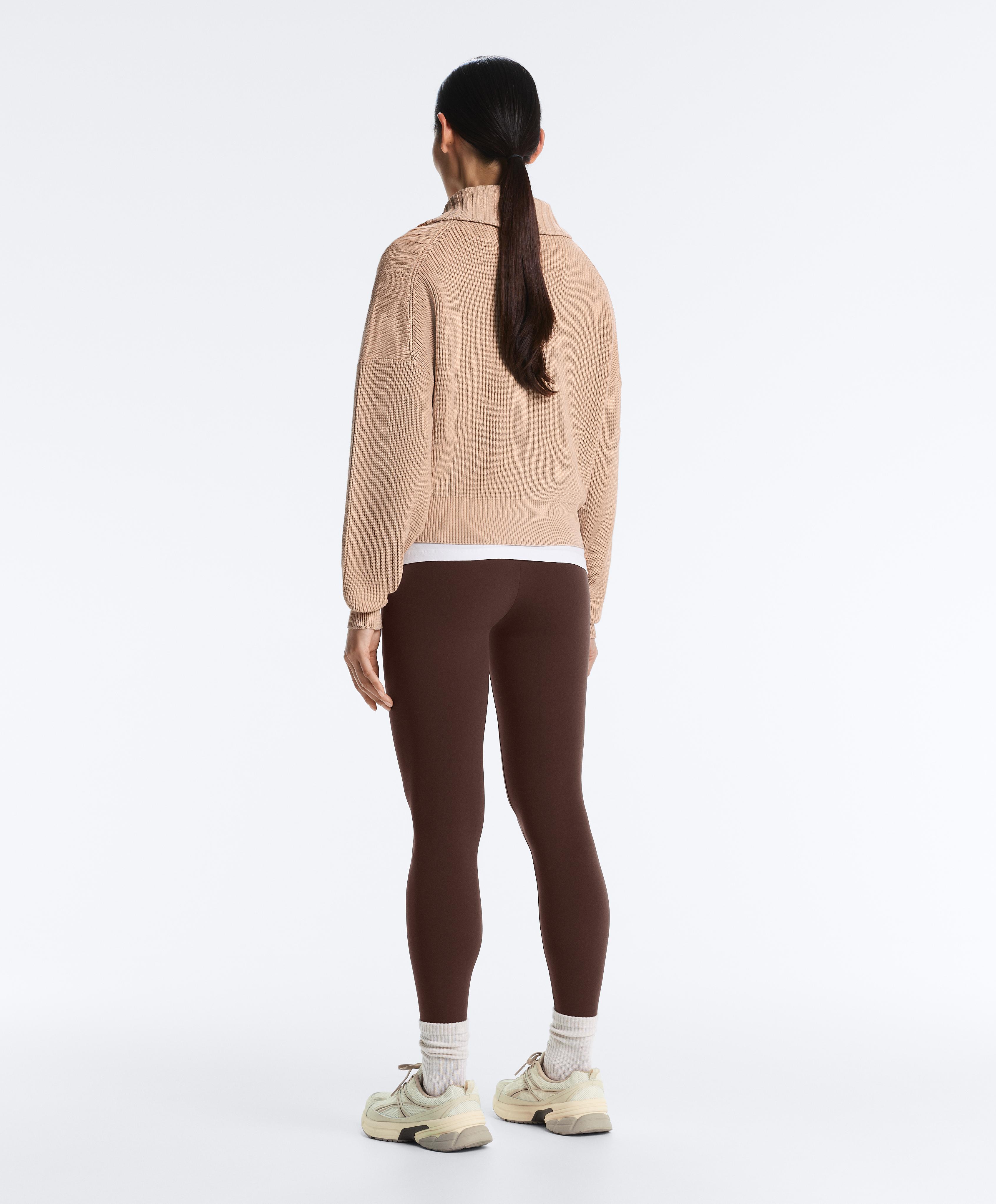 Ribbed knit jacket — PRALINE