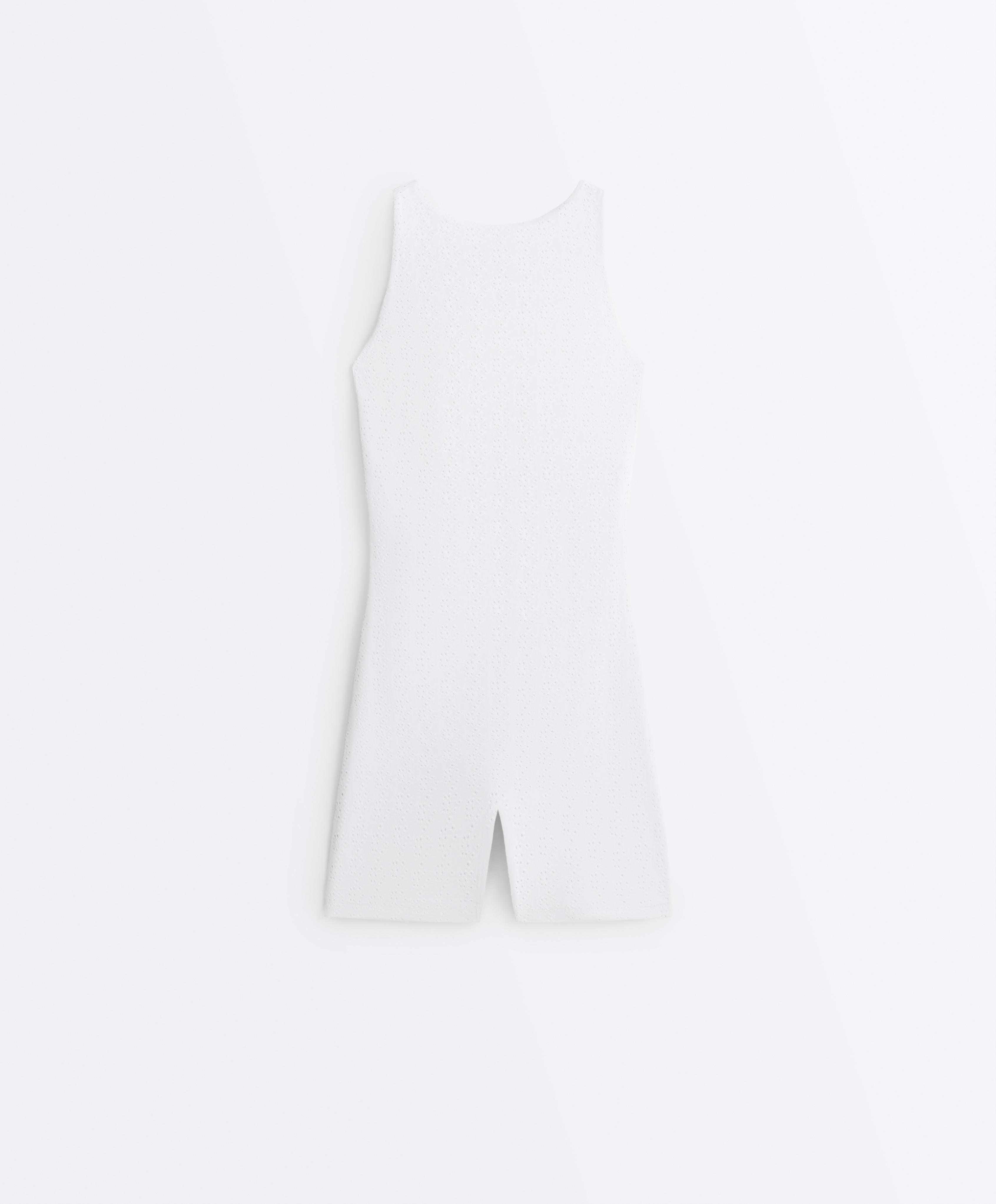 Embroidered Comfortlux short jumpsuit - Sale
