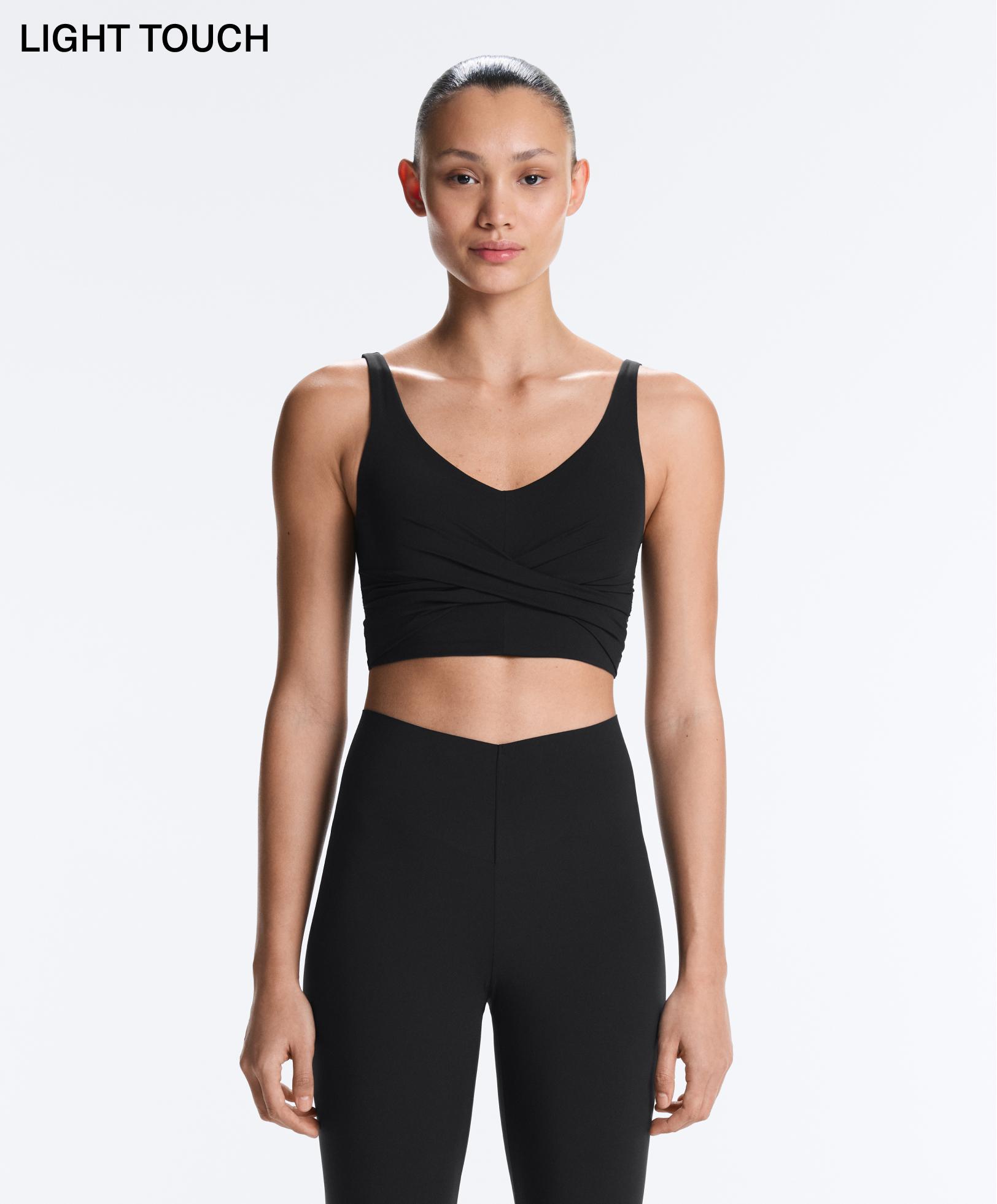Light Touch crossover tank top