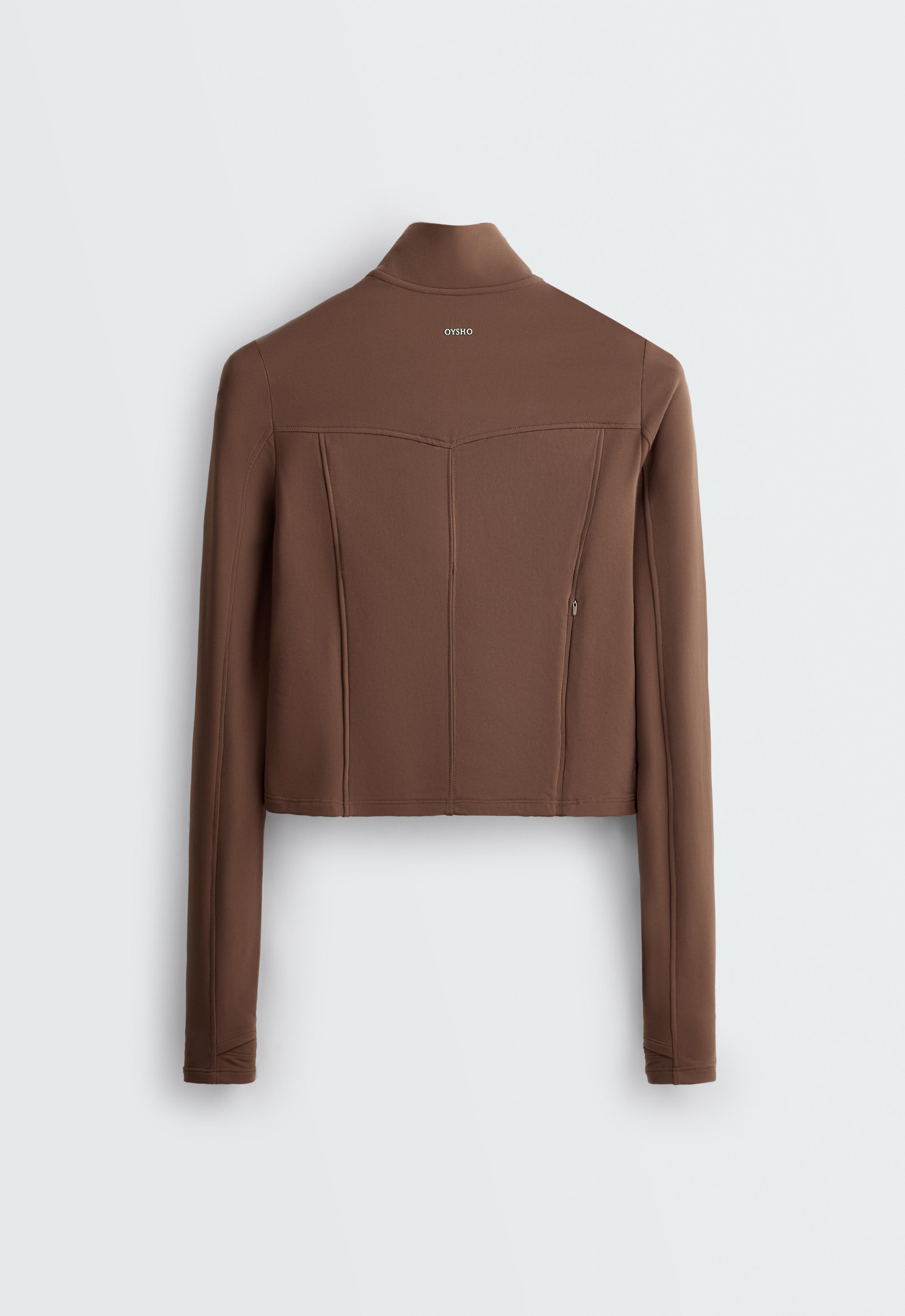 Light warm boxy technical jacket — COCOA