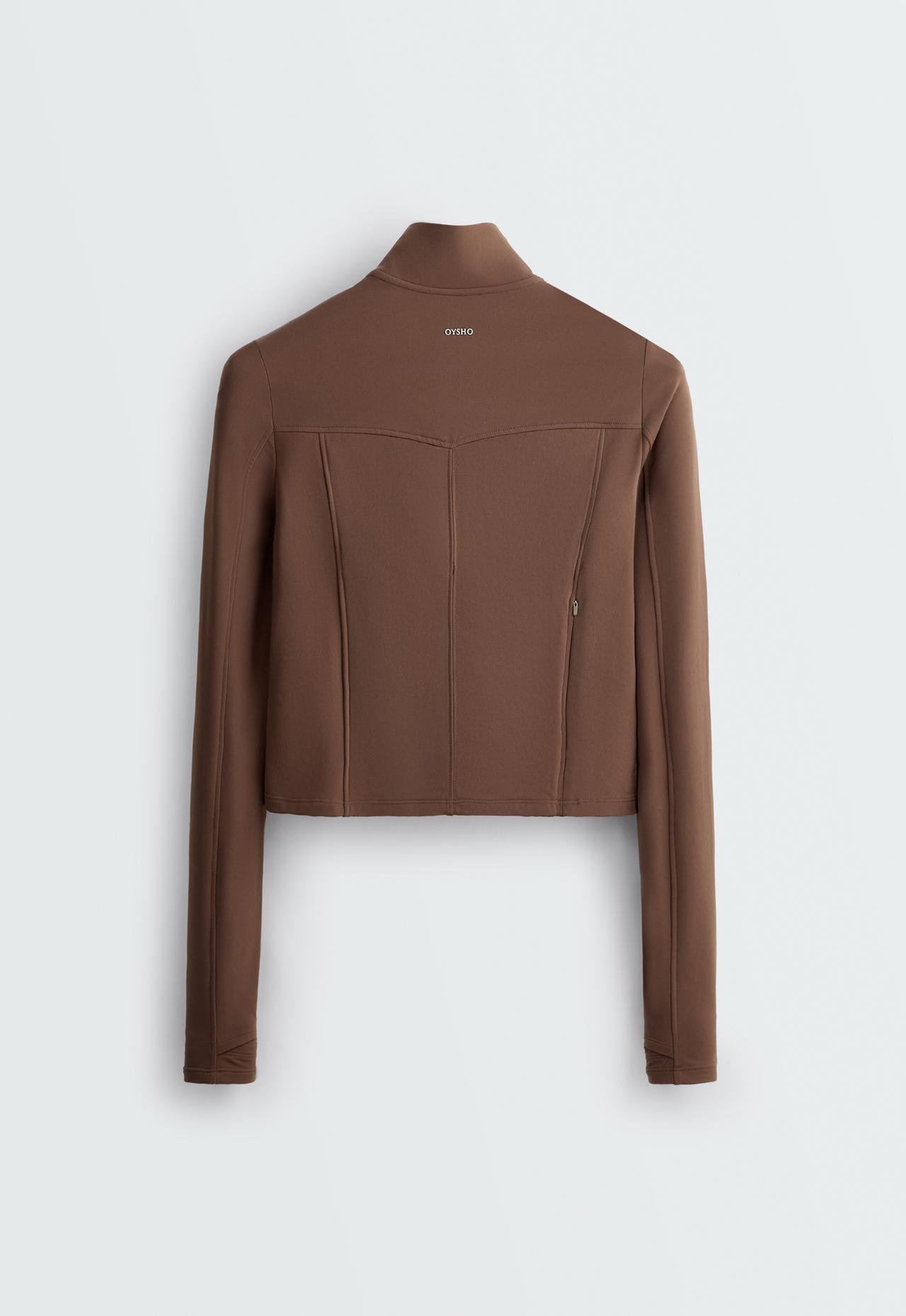 Light warm boxy technical jacket — COCOA