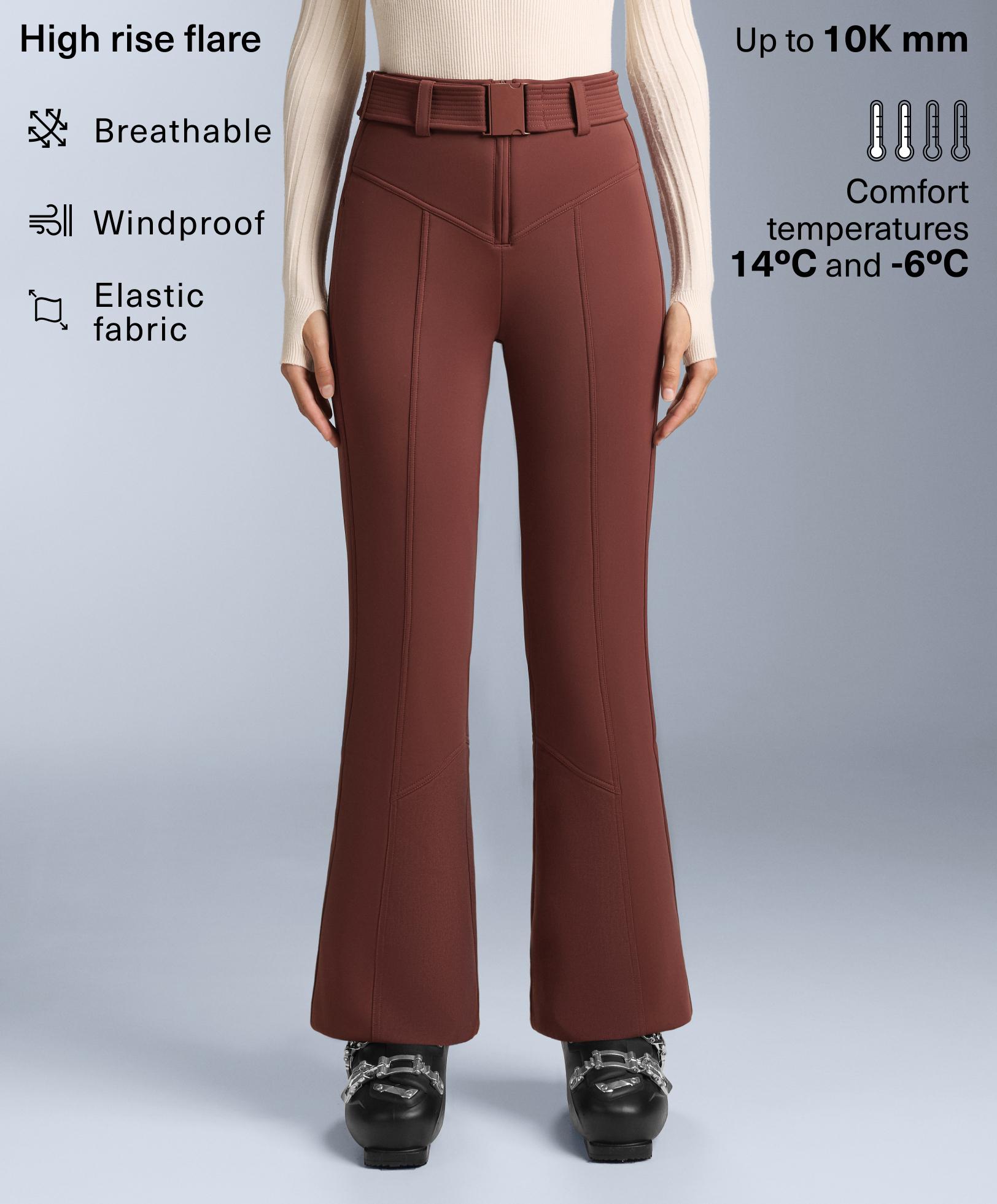 Water-resistant high-rise flare stretch SKI trousers - Sale Water-resistant high-rise flare stretch SKI trousers - Sale