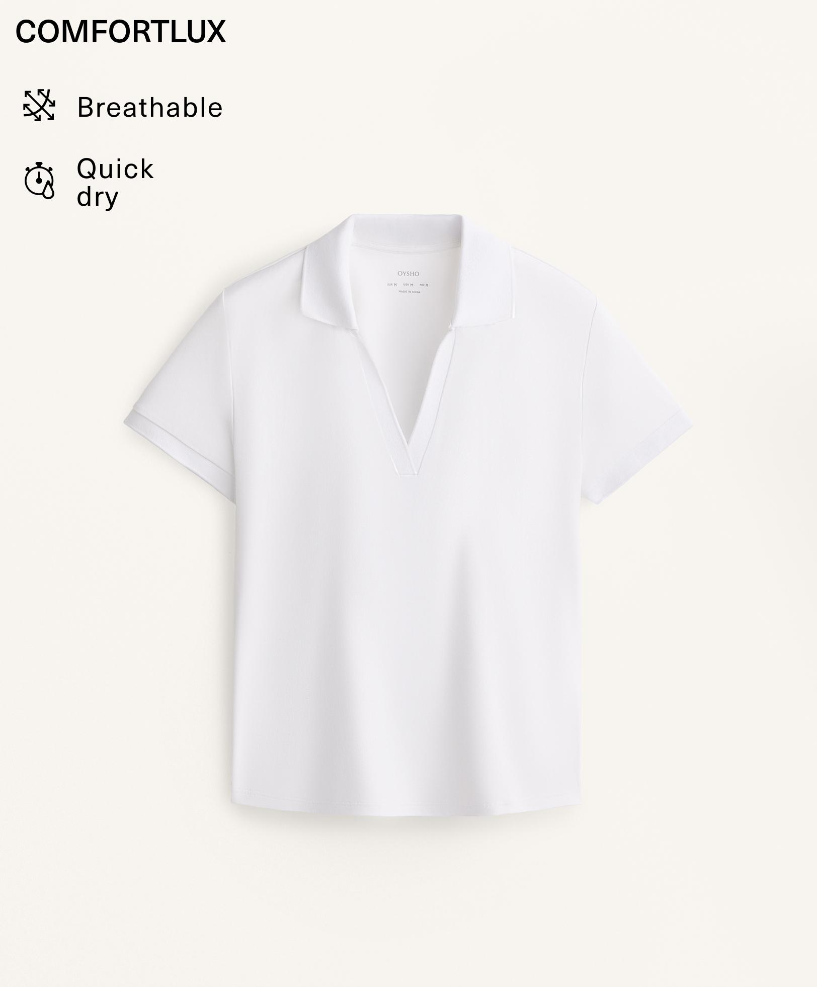 เสื้อโปโลแขนสั้น Comfortlux