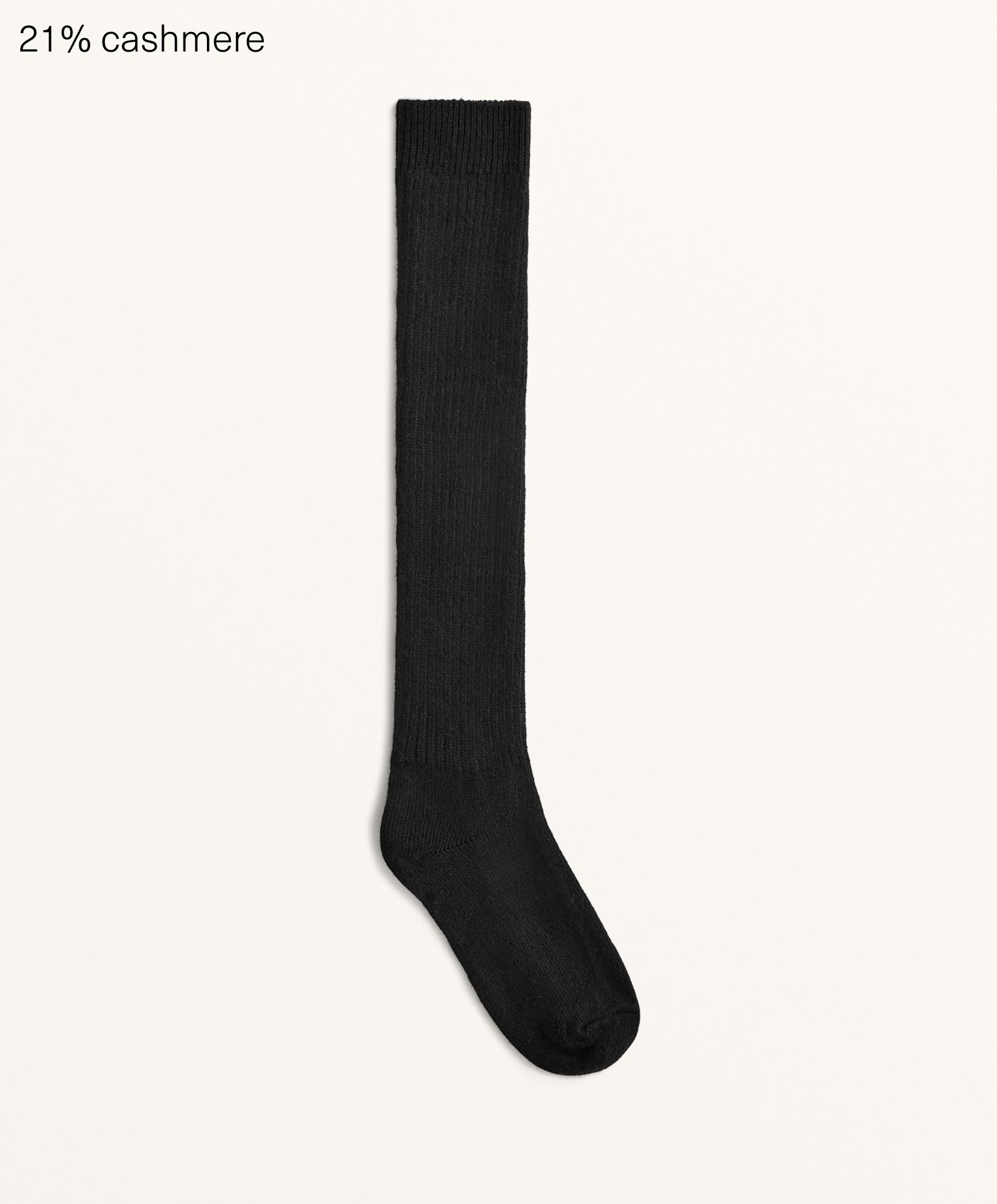 18% cashmere 13% wool long socks 18% cashmere 13% wool long socks