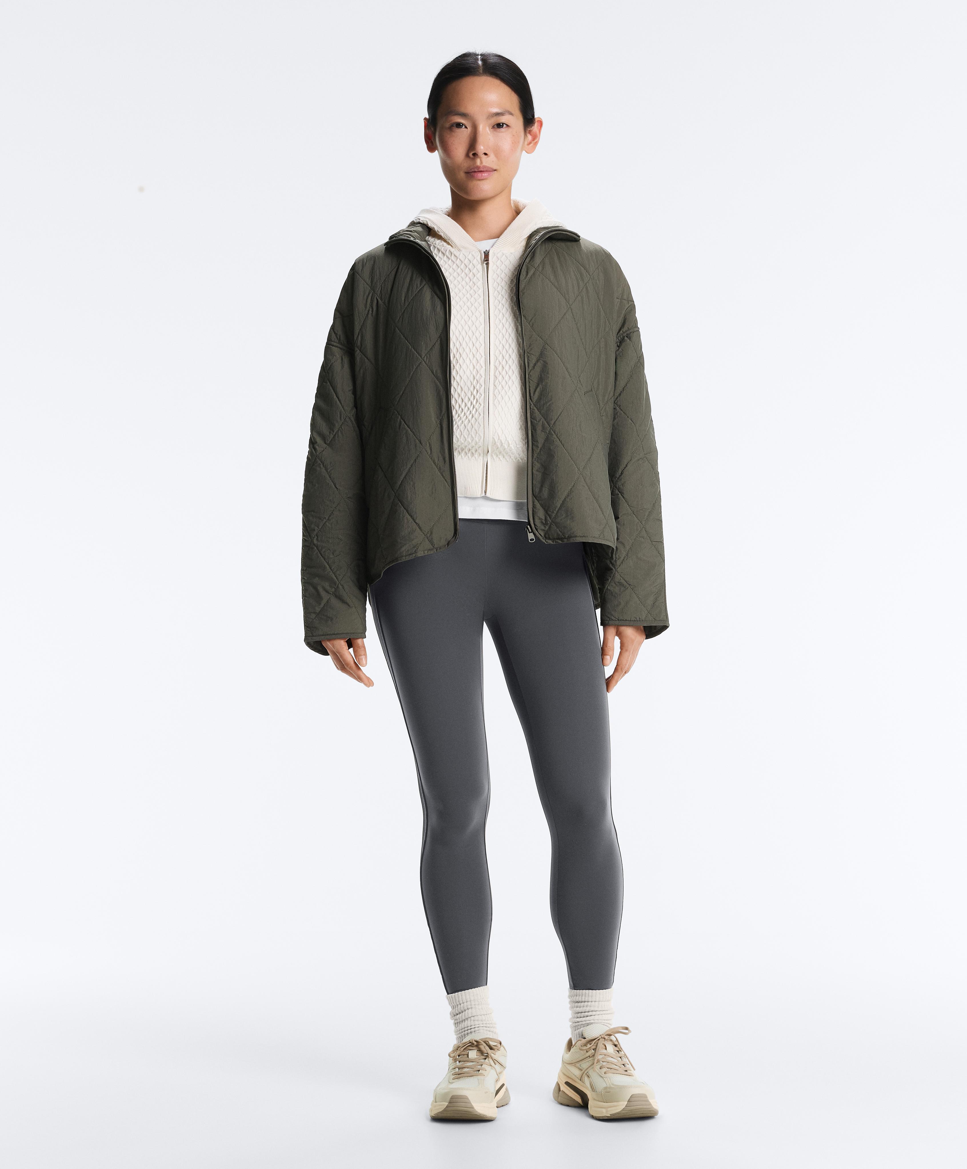 Water-repellent FELLEX® AEROGEL padded jacket — GREEN