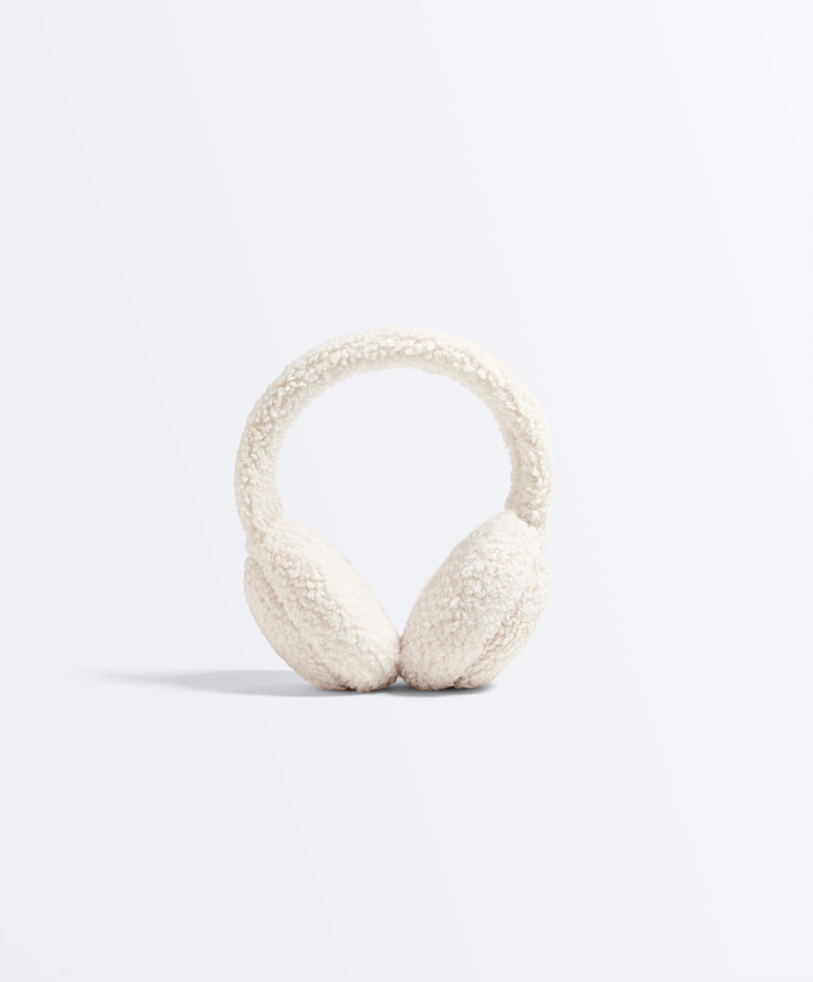 Faux shearling ear muffs - Sale Faux shearling ear muffs - Sale