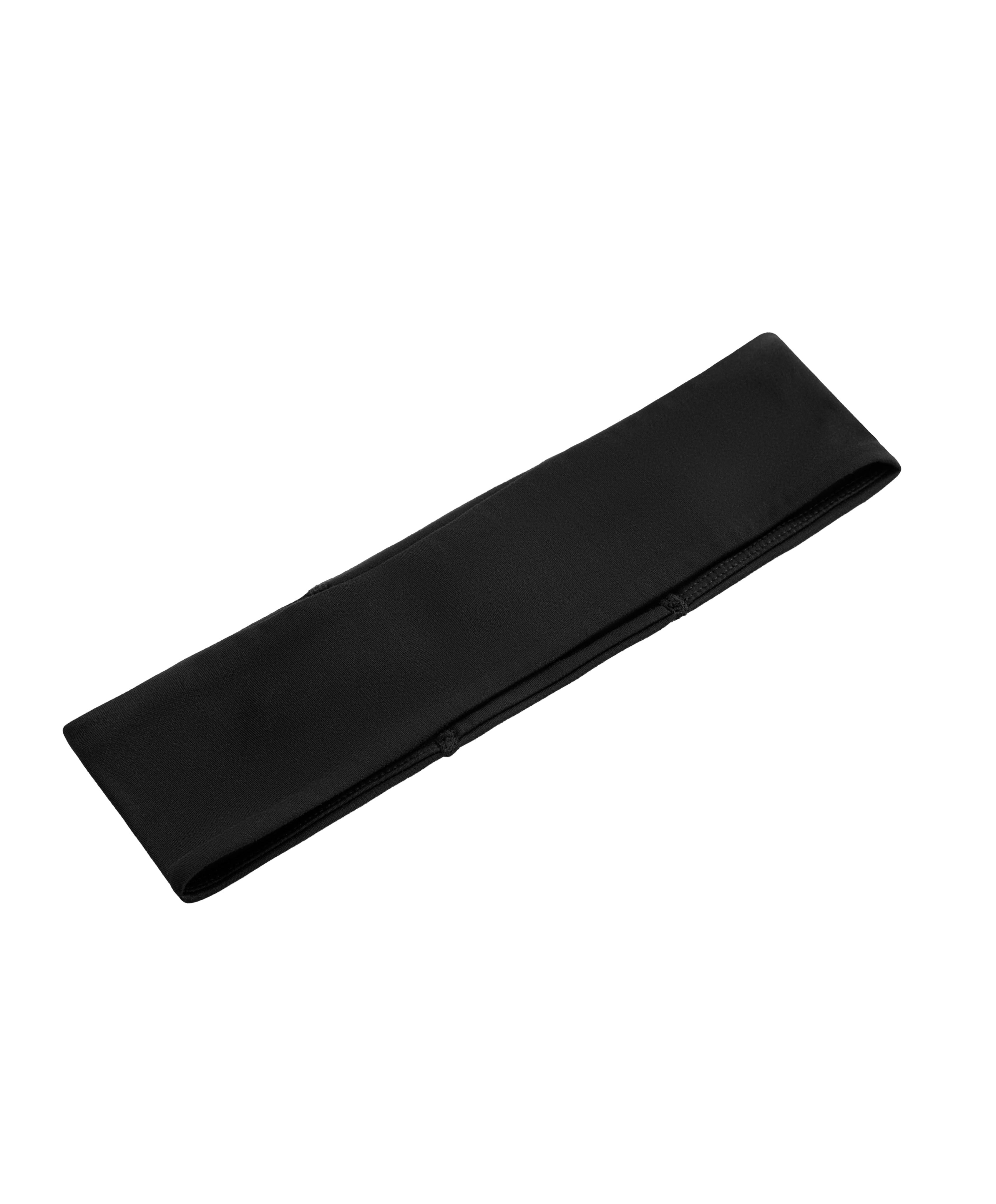 7cm reflective adjustable sports headband — BLACK