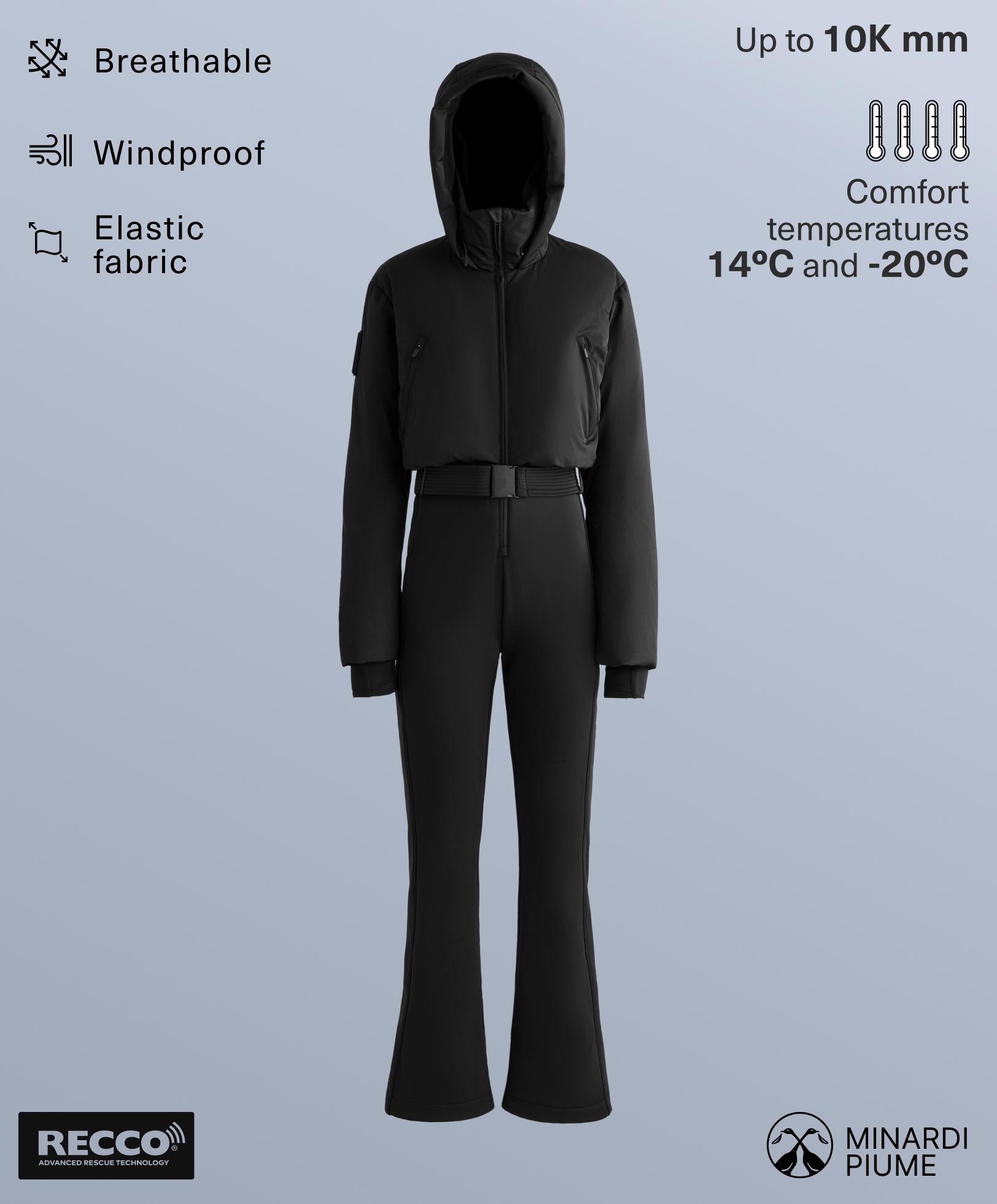 MINARDI PIUME SKI water-resistant down padded jumpsuit