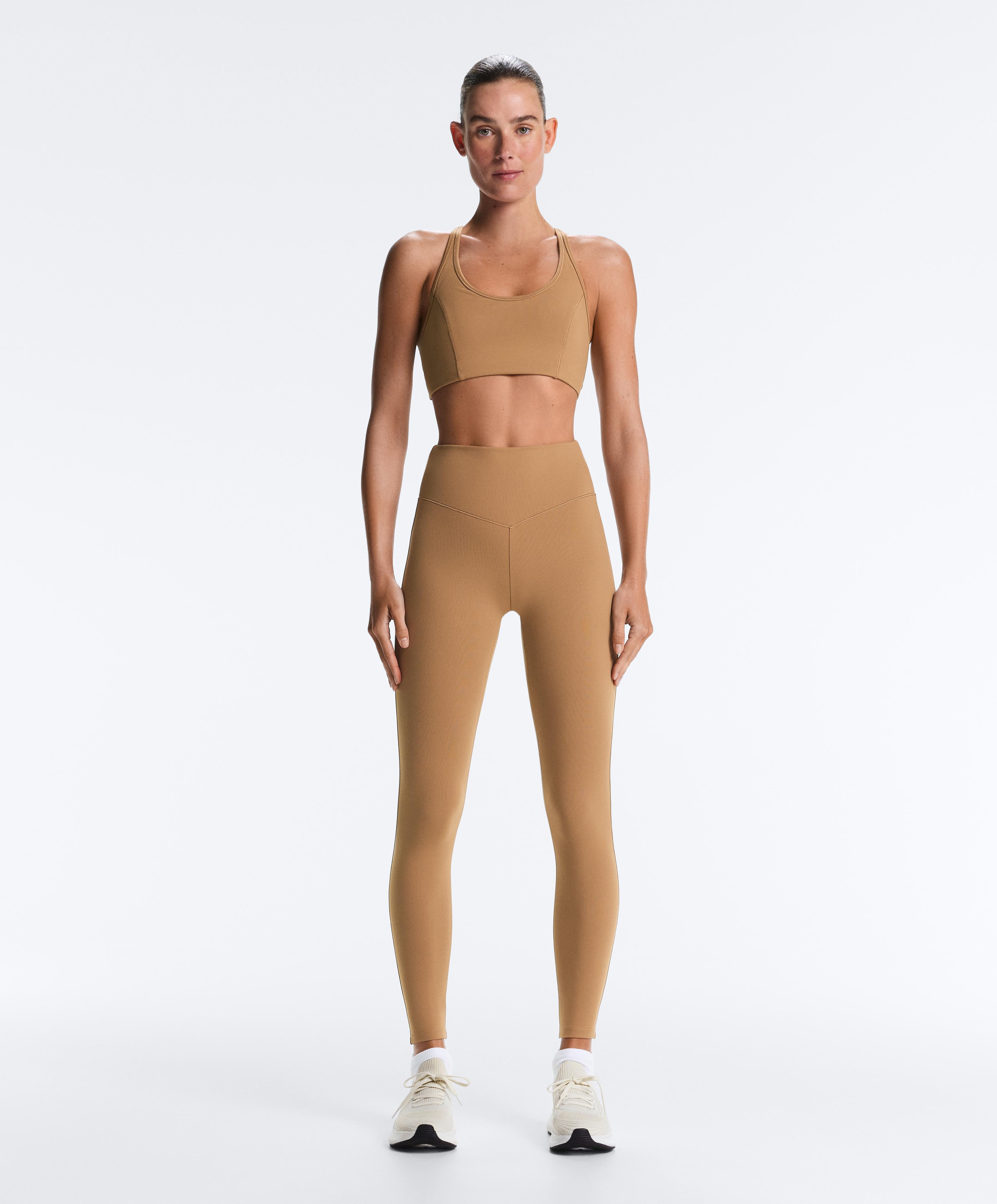 Evermove medium-support sports bra — PRALINE
