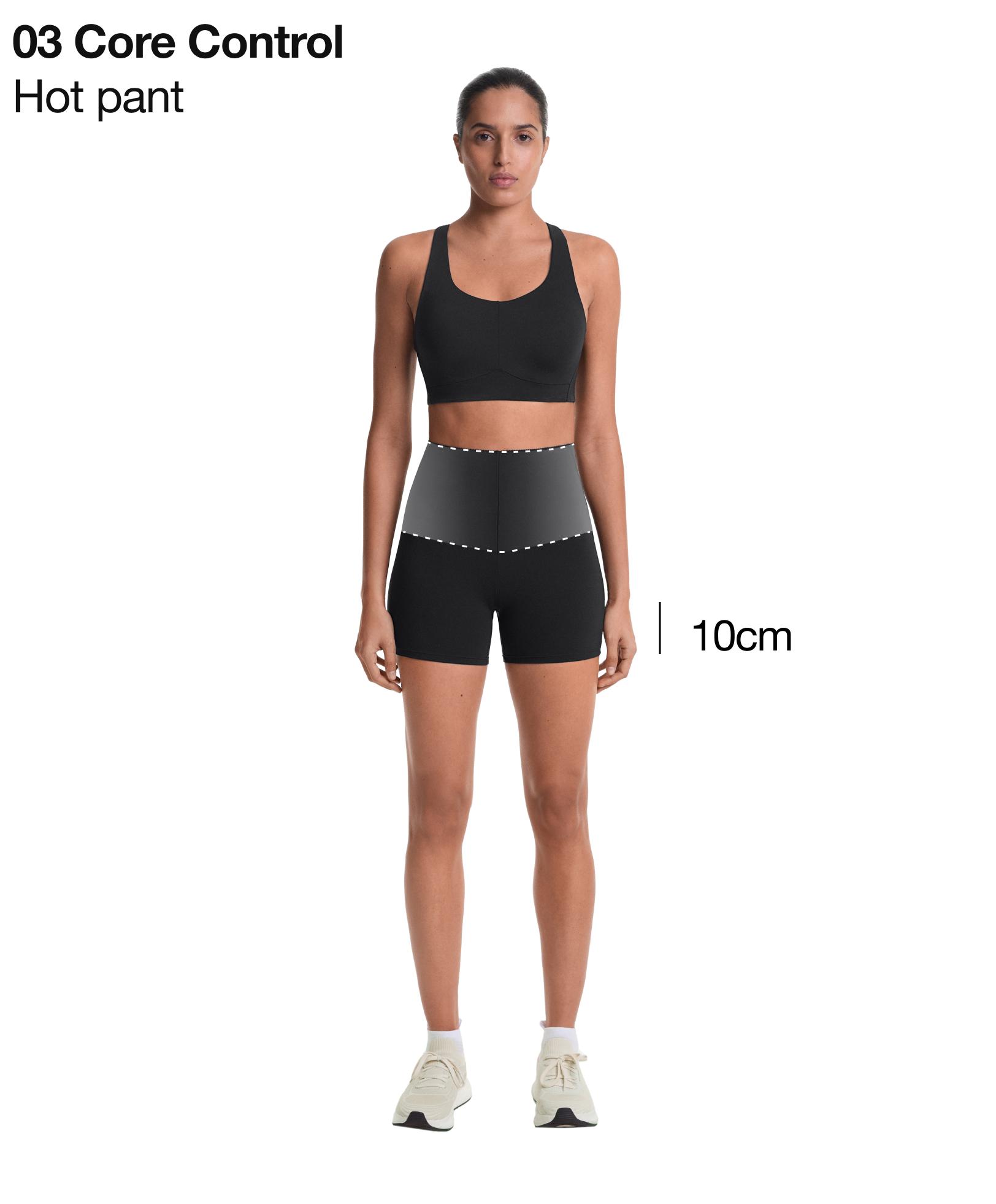 Compressive core control 10cm hot pant