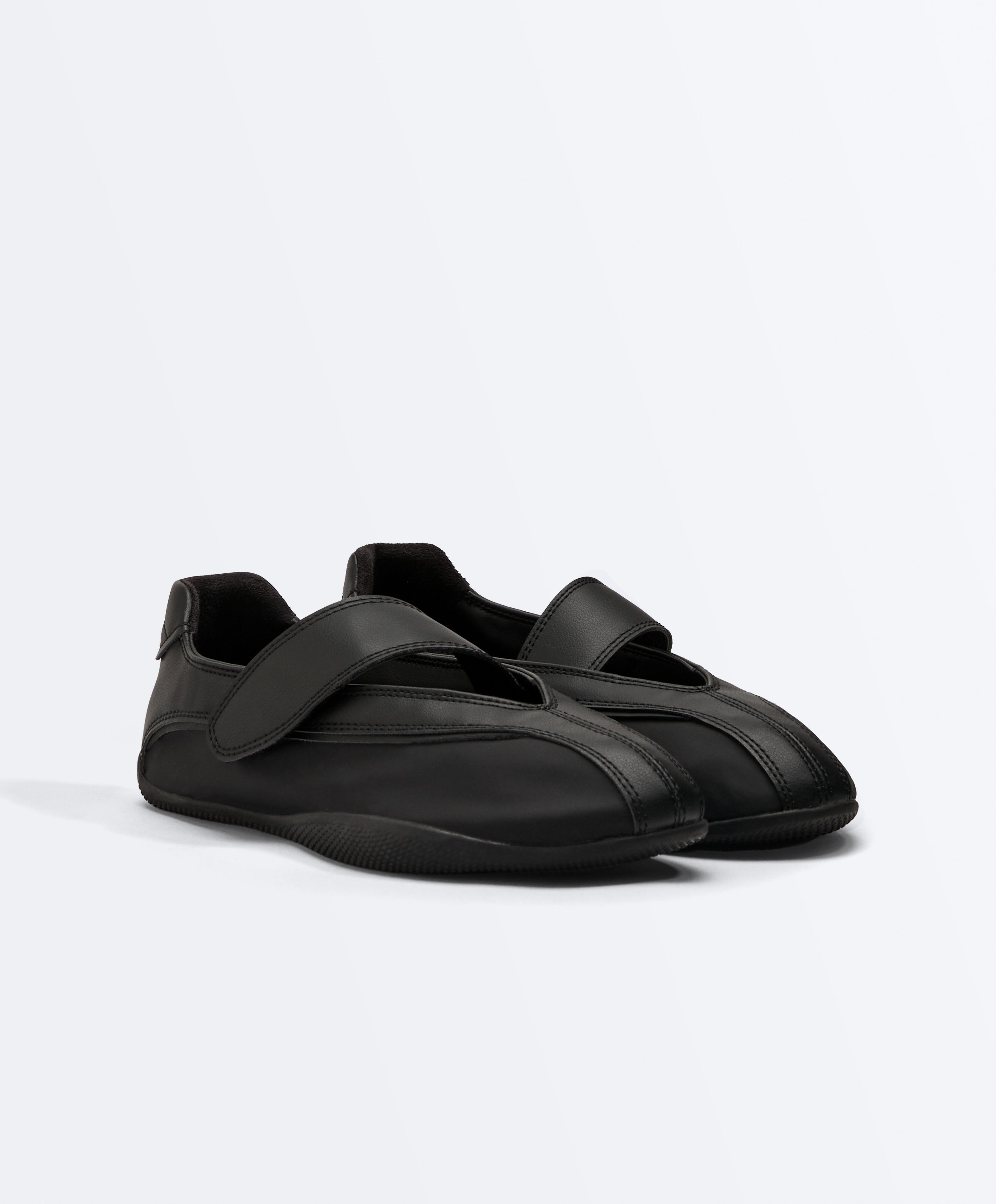 Sport ballet flat — BLACK