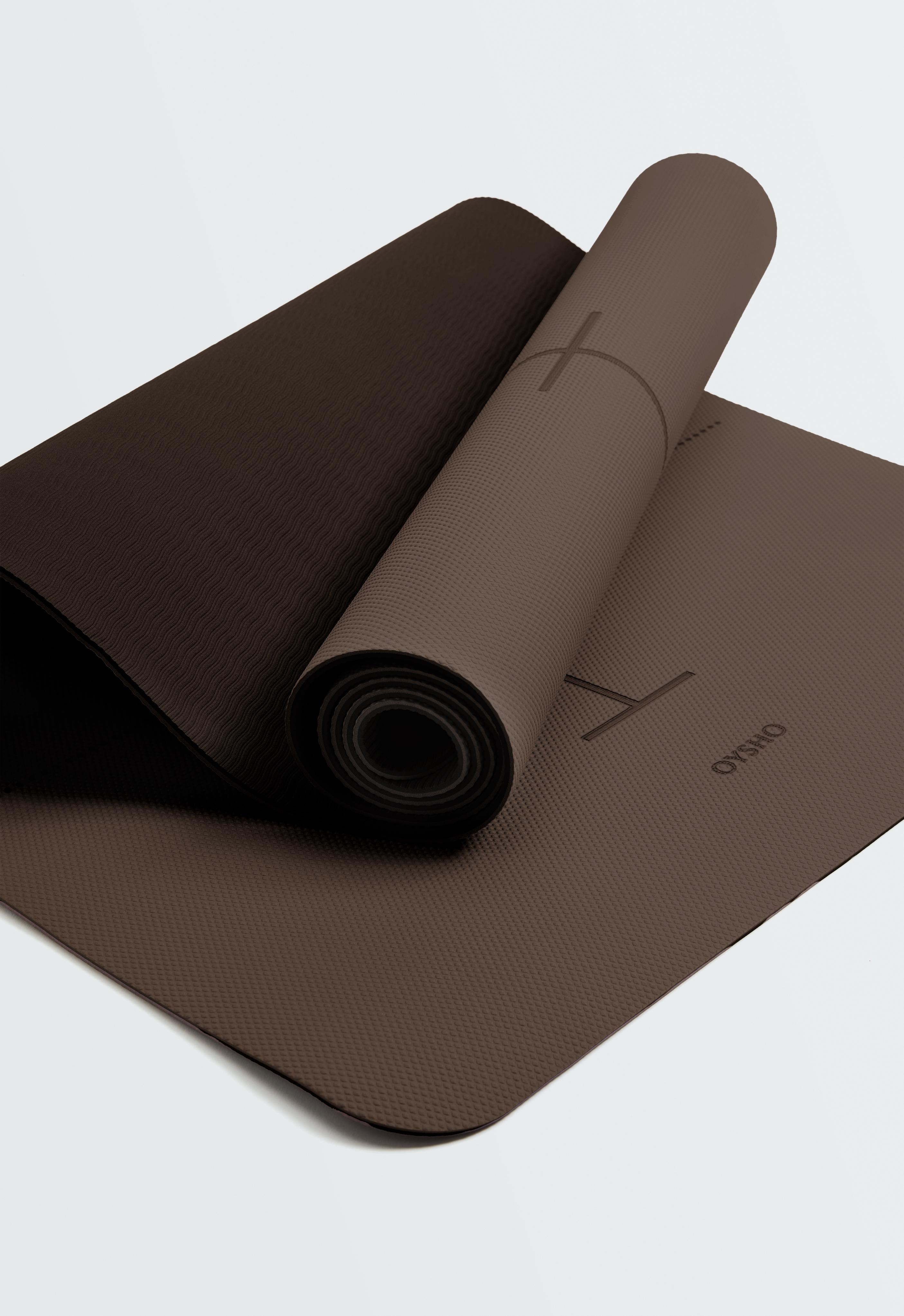 5mm yoga mat — BROWN