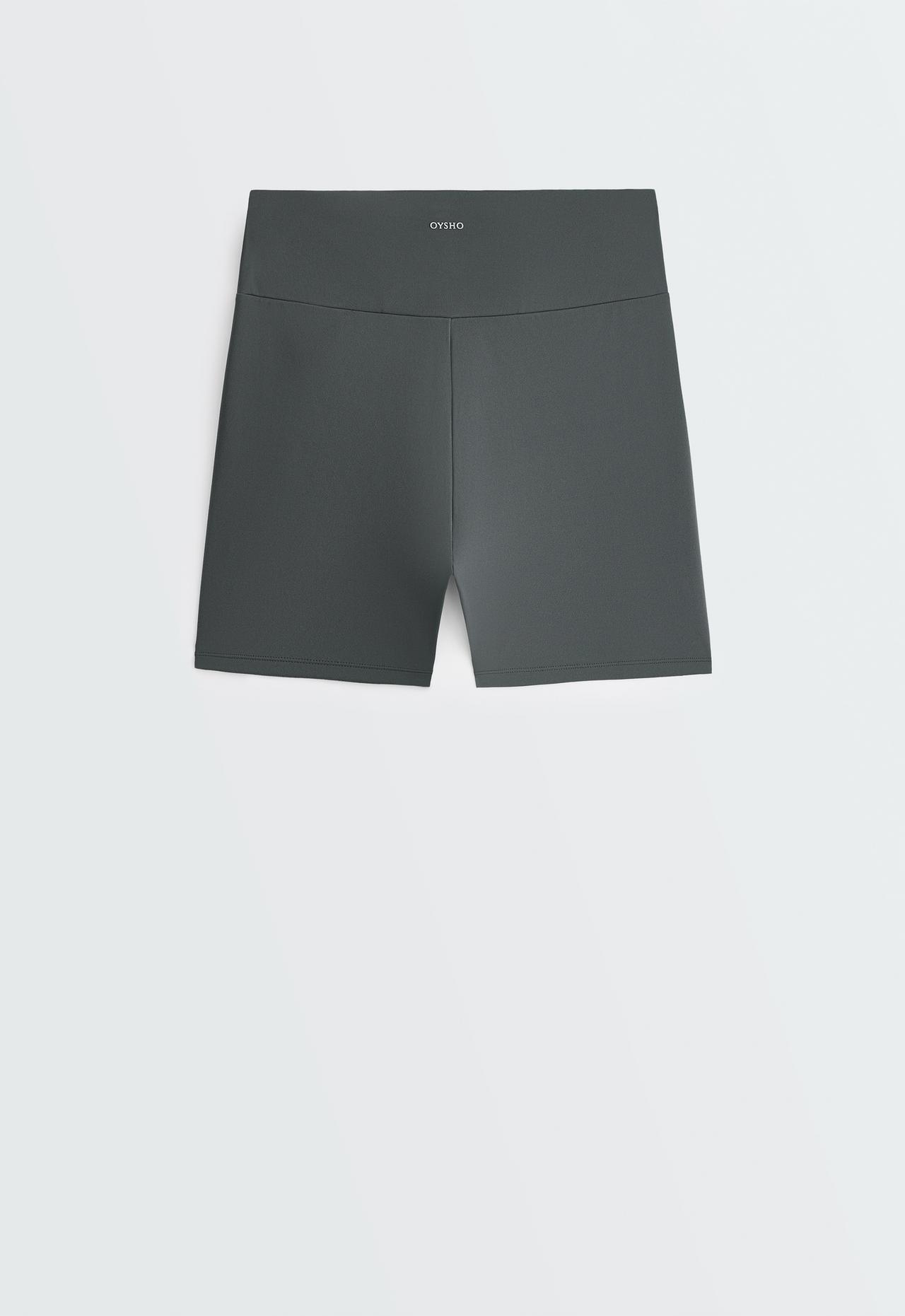 Hot pants high rise Comfortlux 10 cm — STEEL GREY