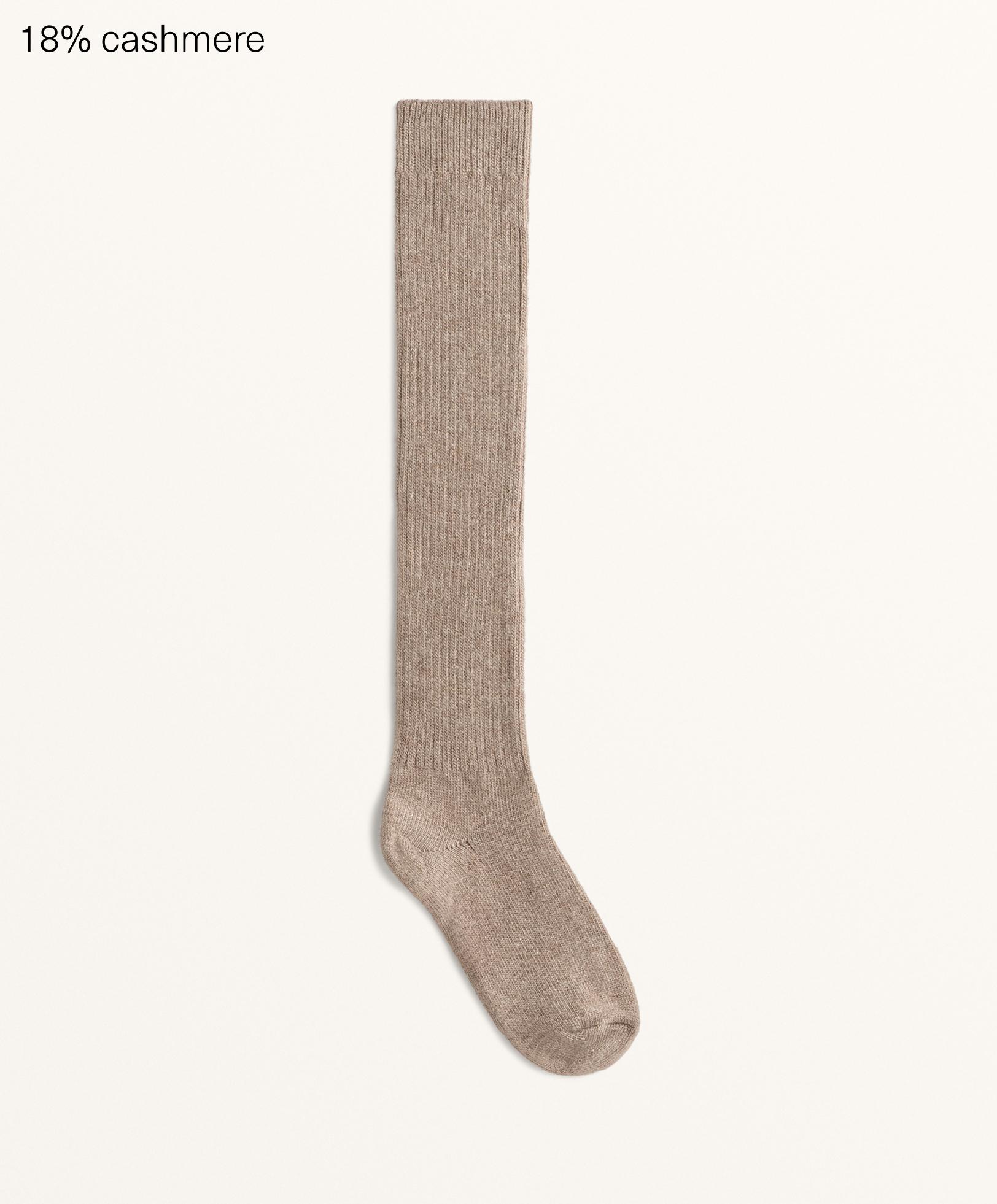 Calcetines altos 18% cashmere 13% lana Calcetines altos 18% cashmere 13% lana