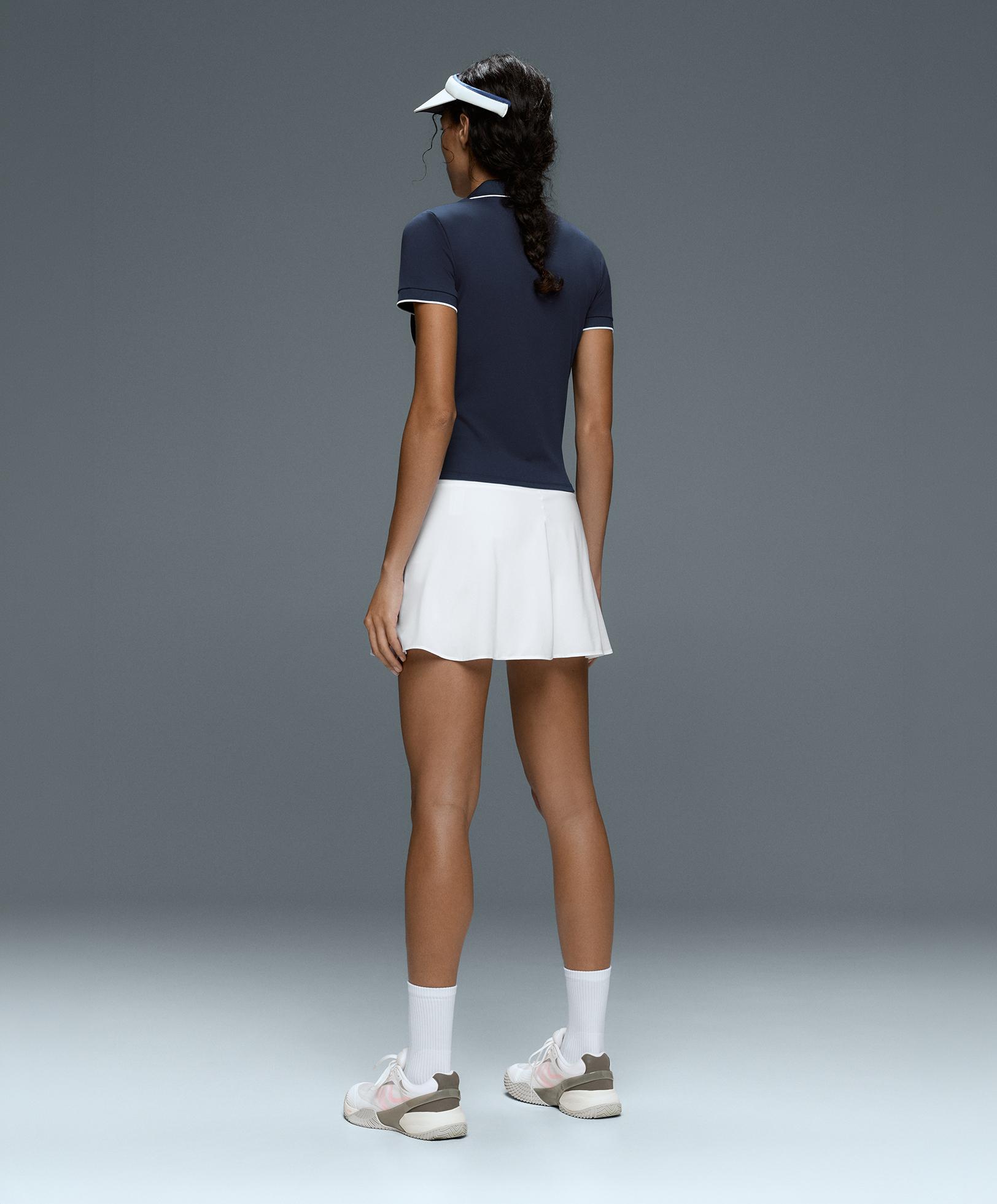 High rise Compressive skirt — WHITE 