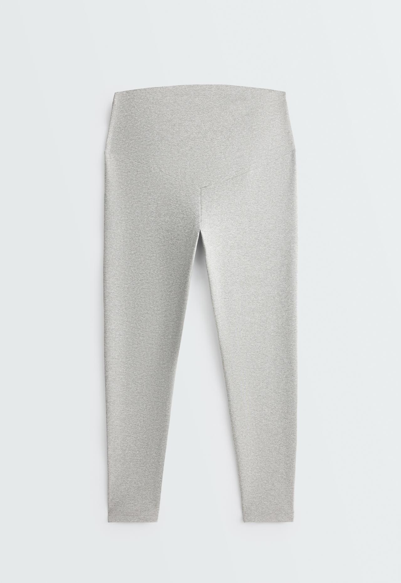 Comfortlux maternity leggings — PALE GREY