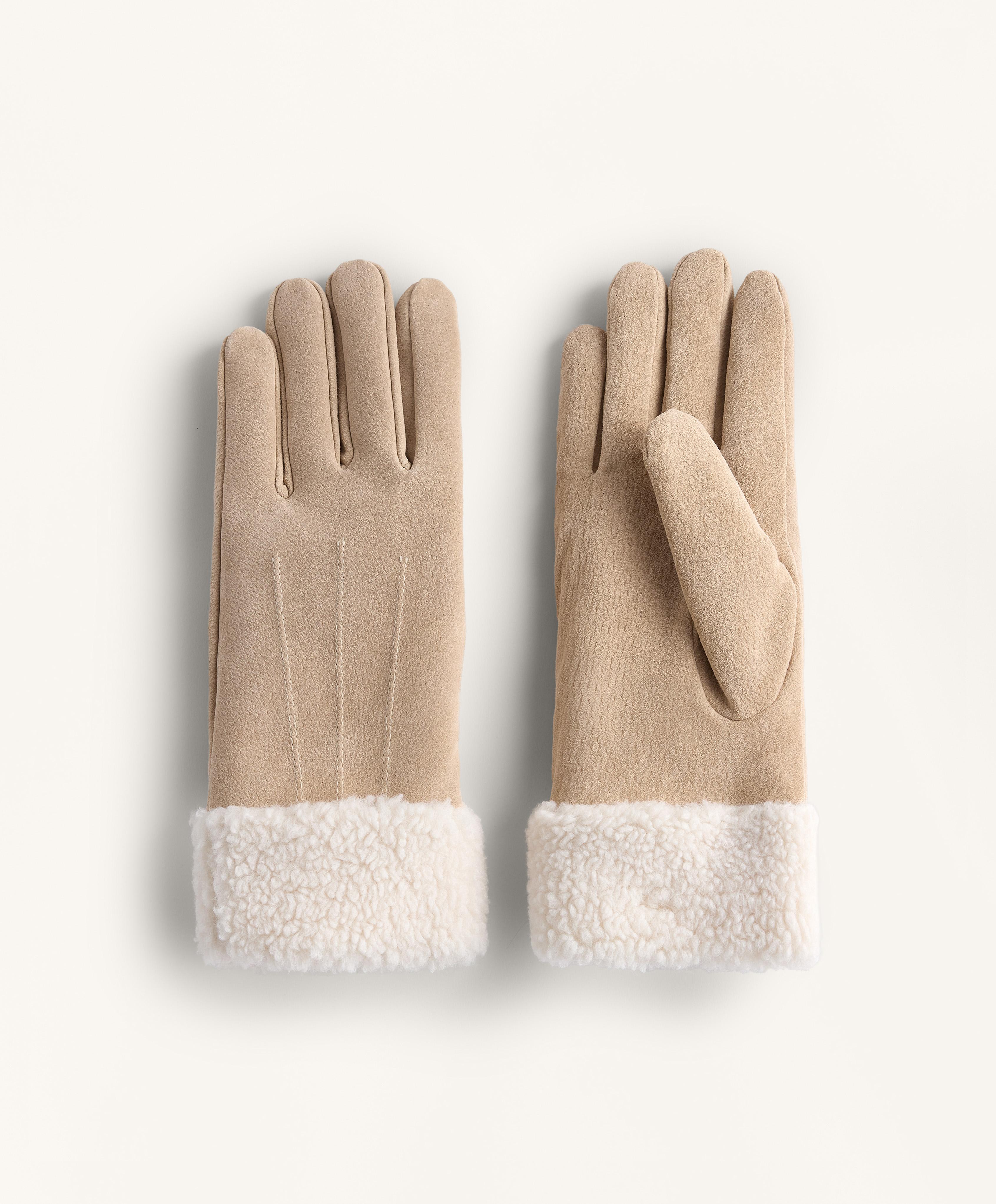 Ръкавици от двулицева кожа Ръкавици от двулицева кожа