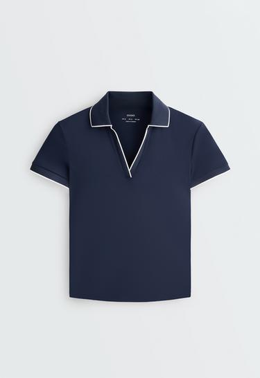 Short-sleeved Comfortlux polo shirt — NAVY BLUE 6