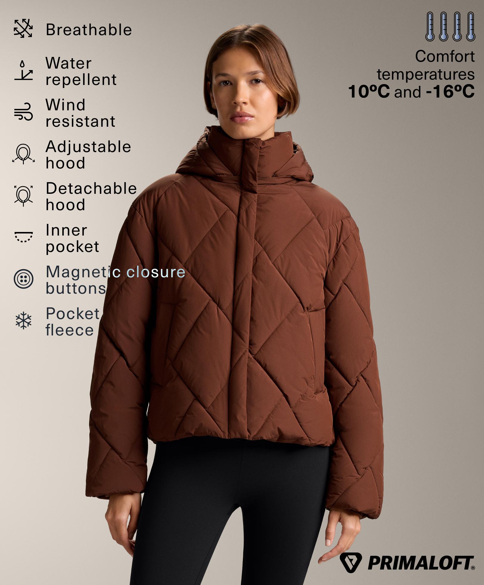 Water-repellent Primaloft® padded jacket