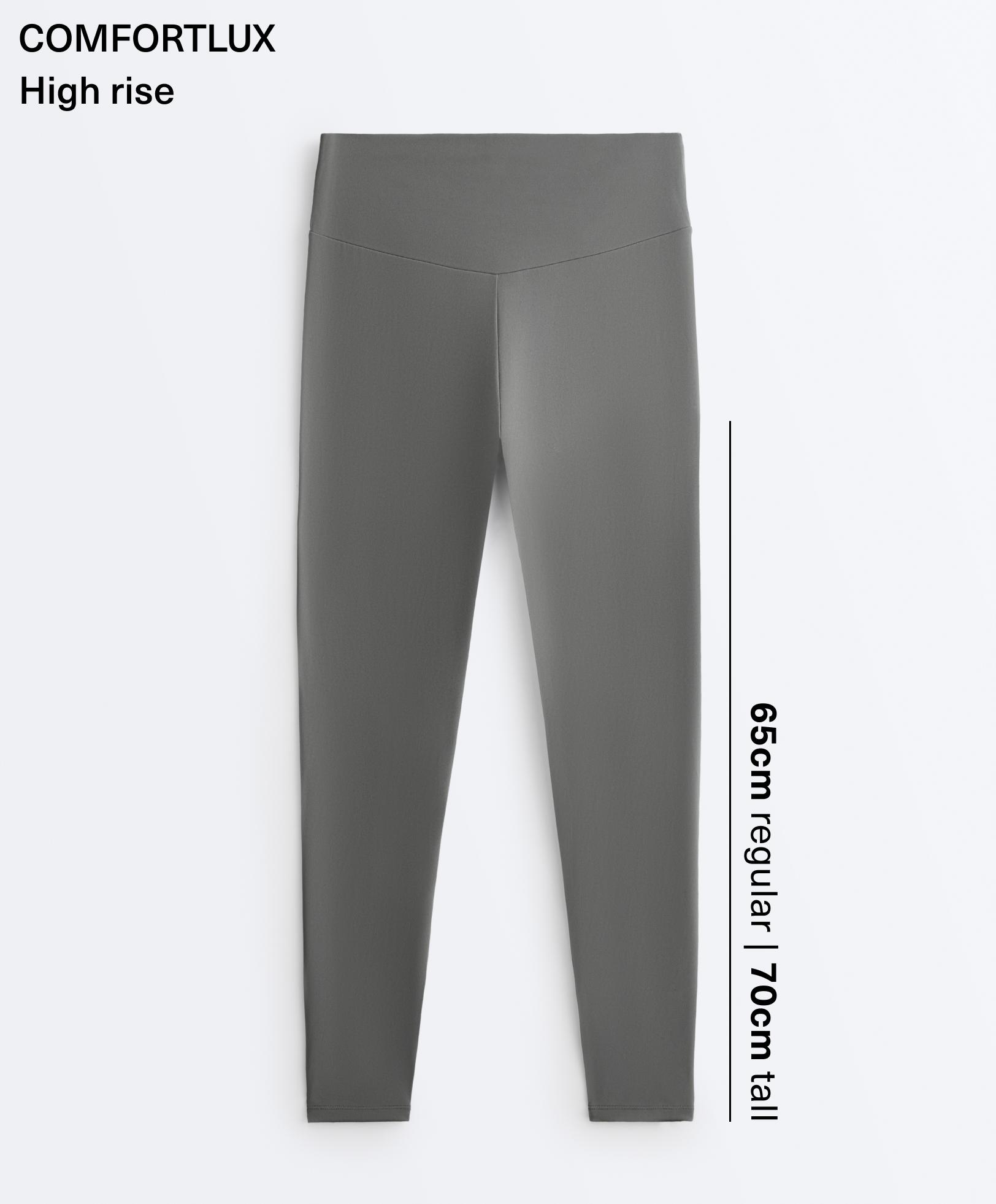 Comfortlux high-rise ankle-length leggings