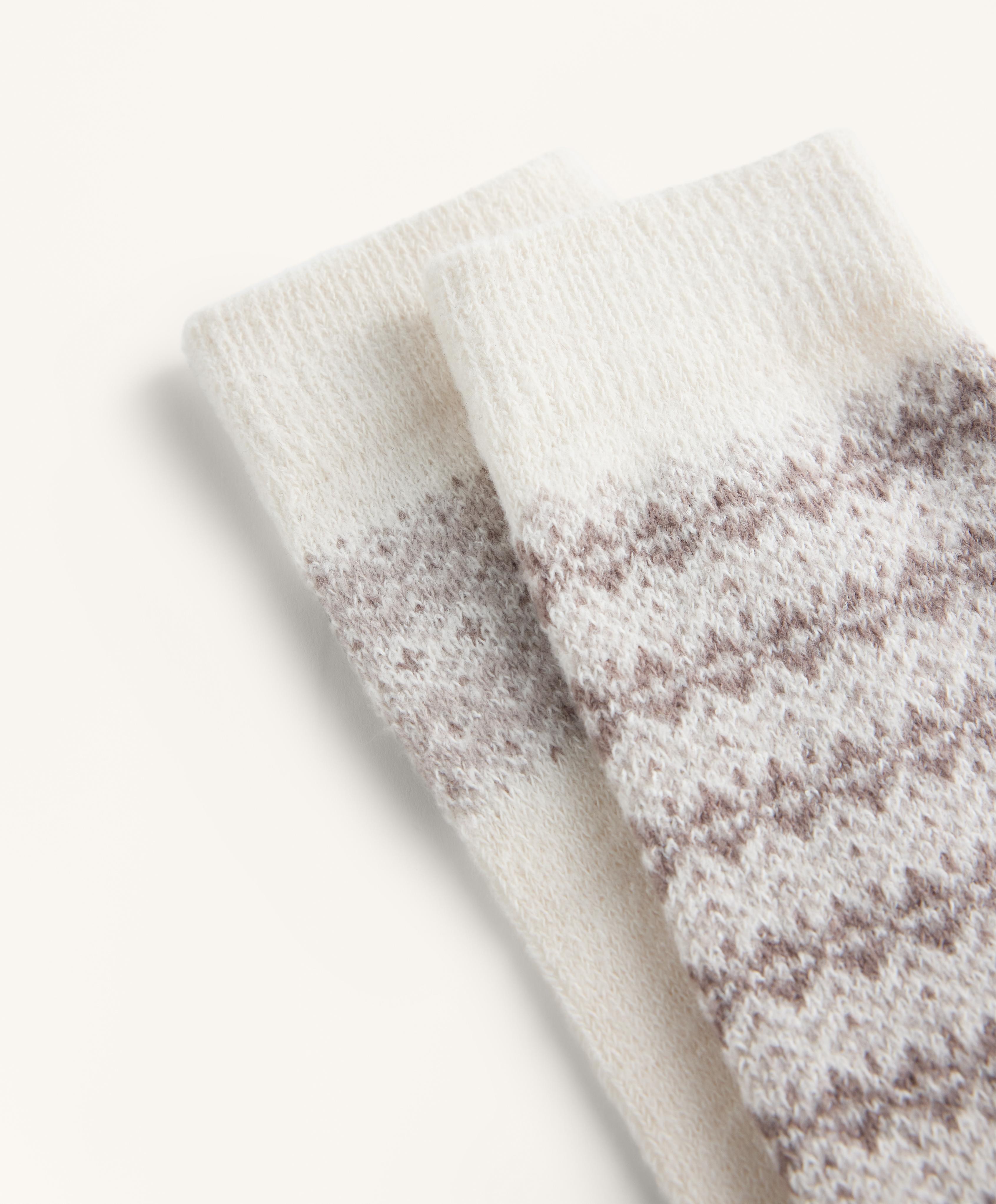 2 pairs of classic jacquard socks 2 pairs of classic jacquard socks