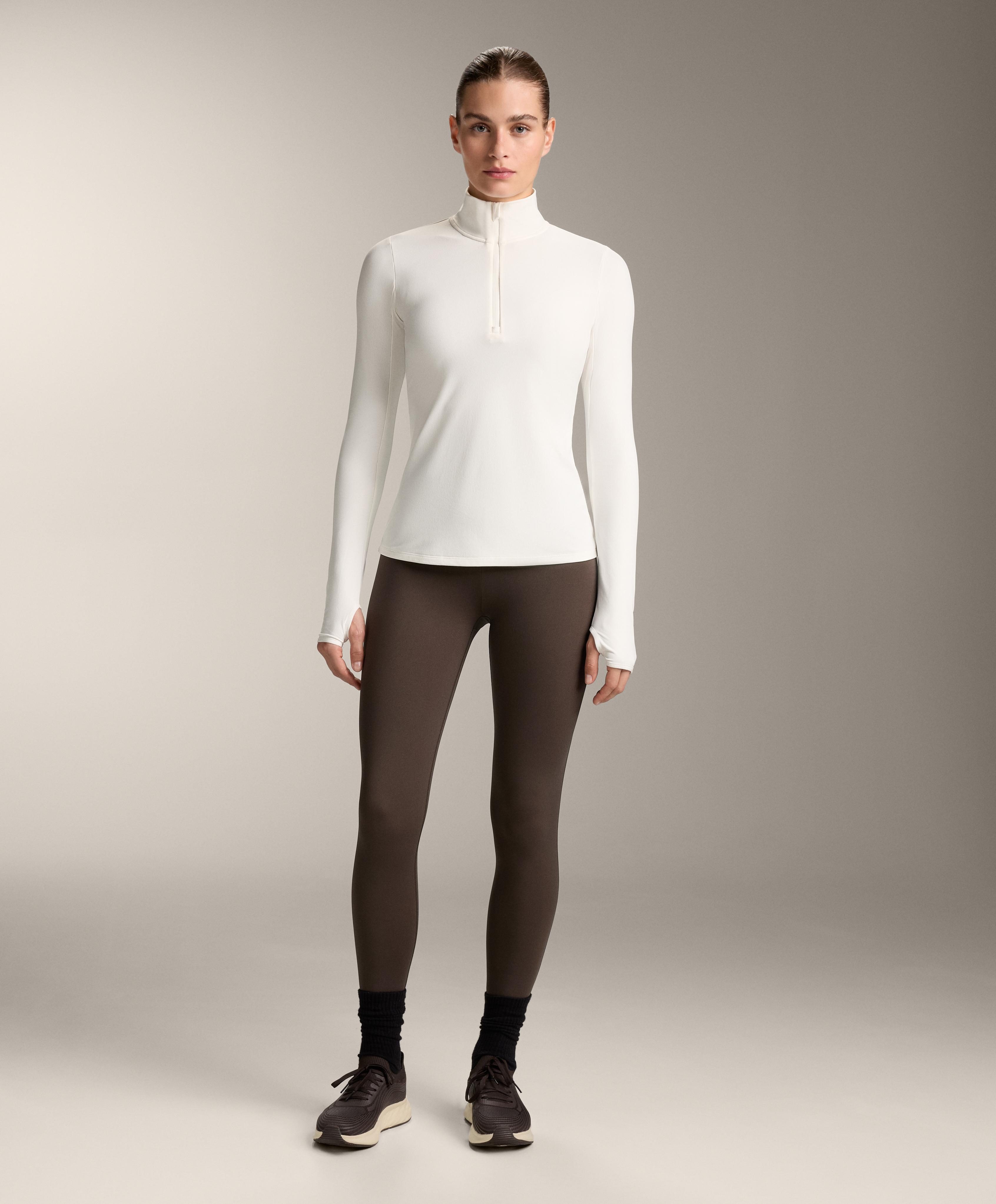 Camiseta térmica base layer media cremallera