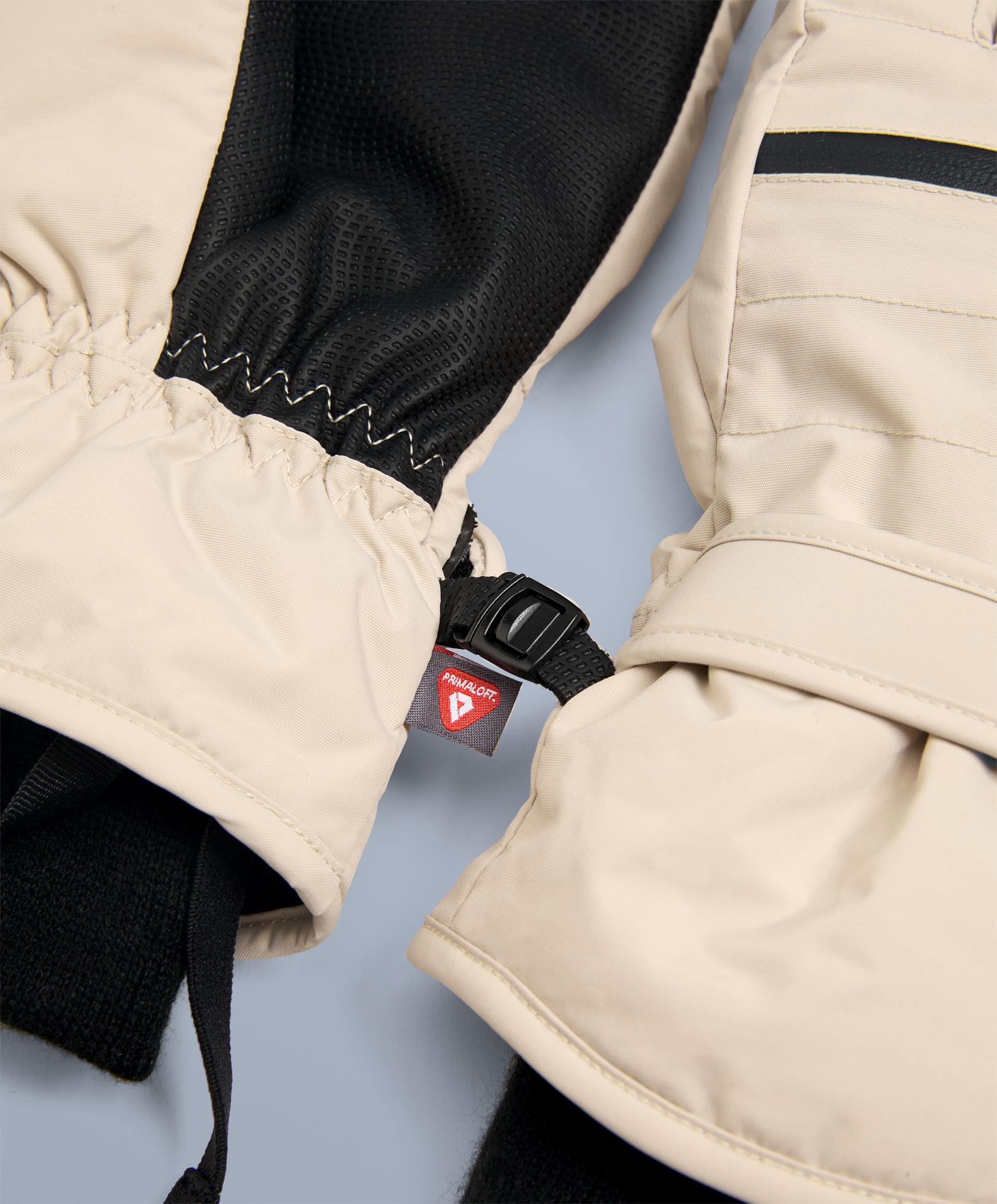 Technical SKI Primaloft® Gloves — ECRU