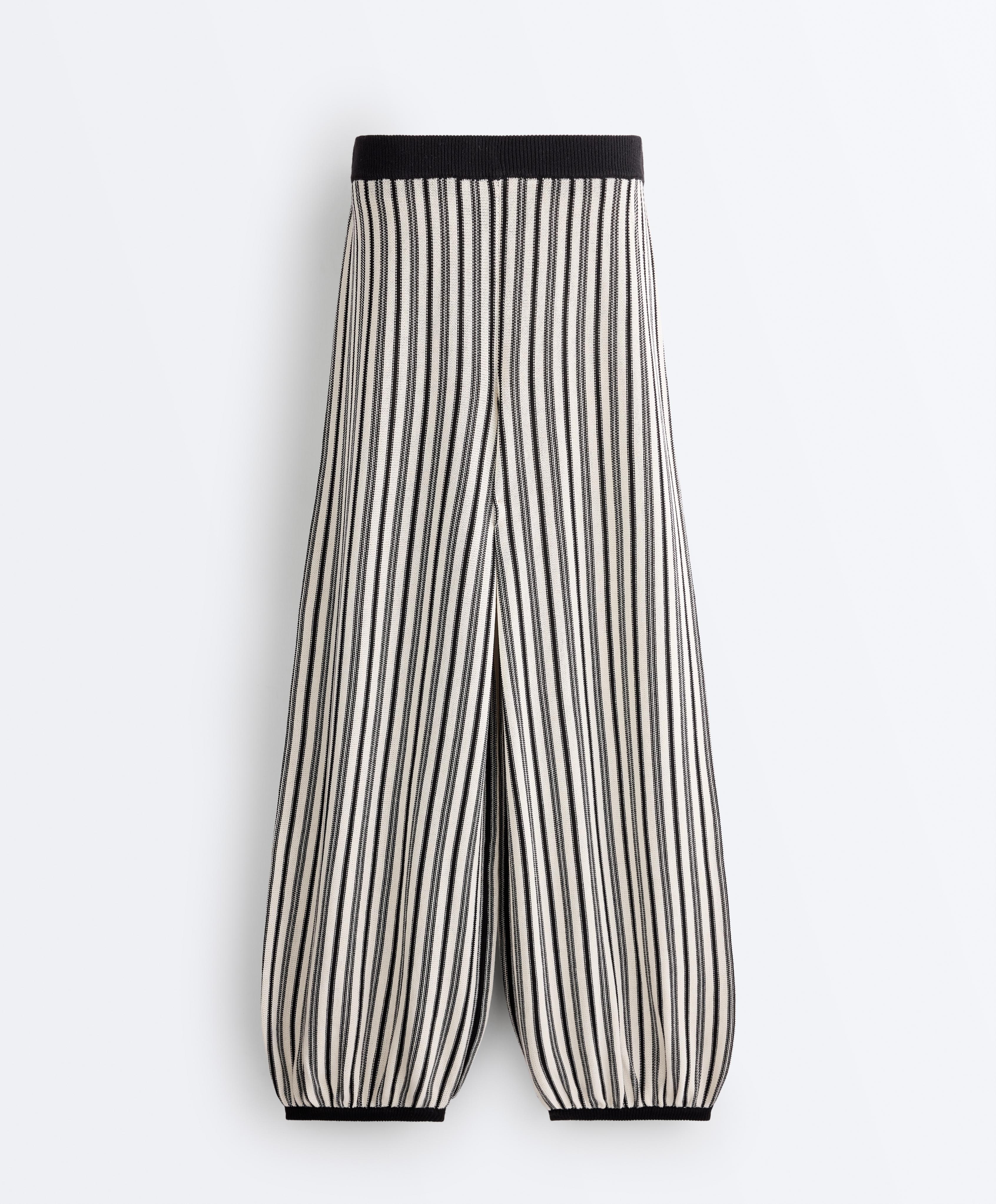 Pantalón punto bloomer rayas Pantalón punto bloomer rayas