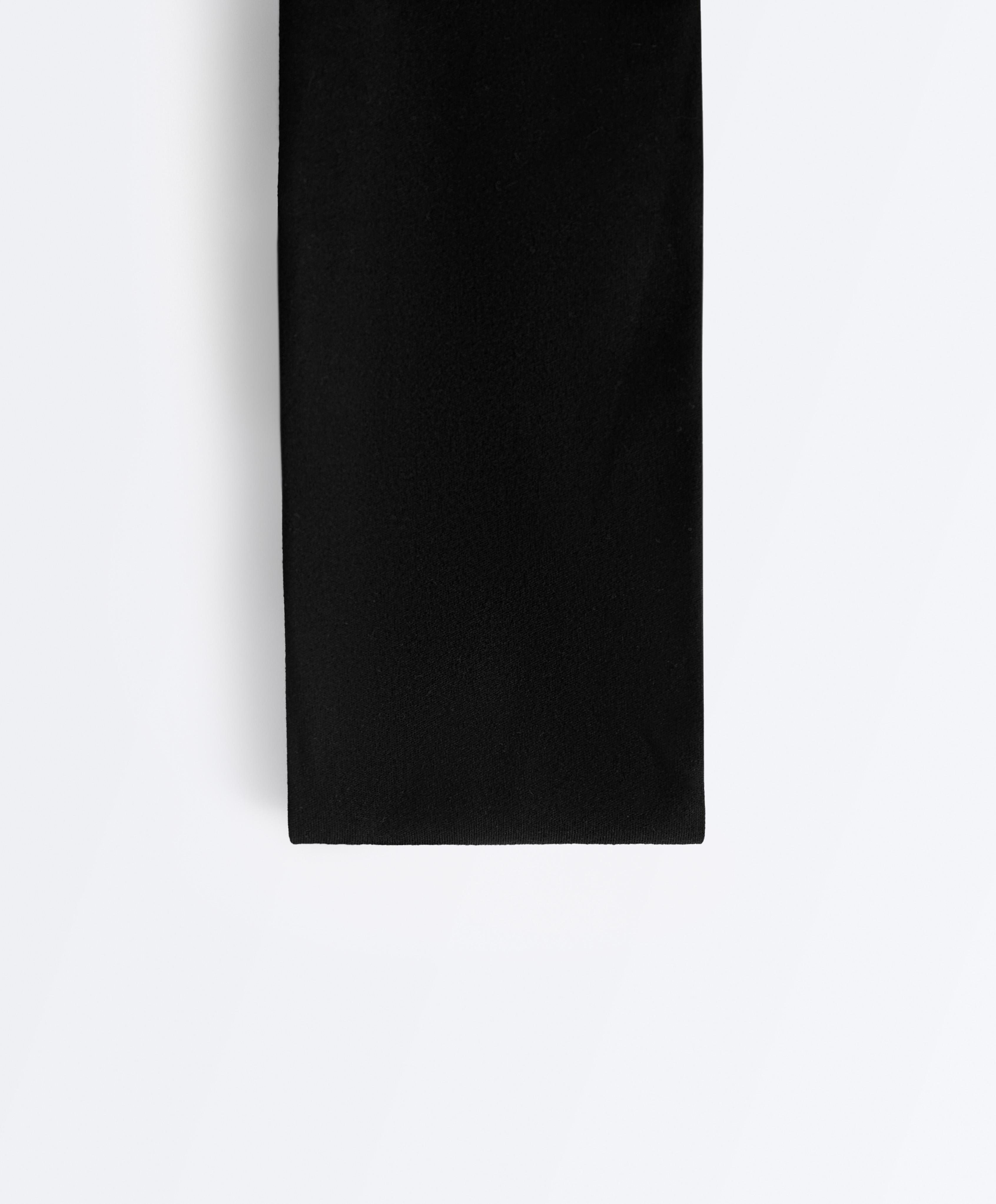 6cm sports headband — BLACK