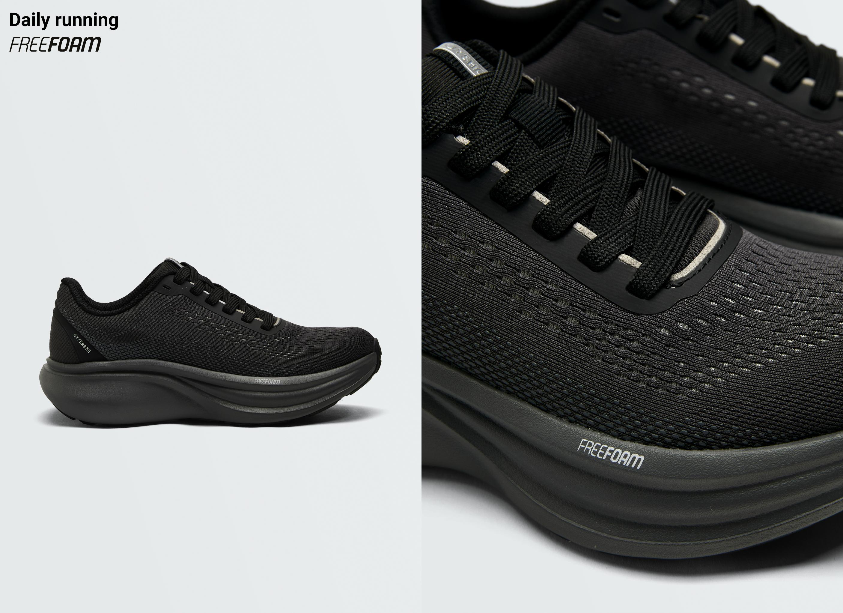 OY/ER 835 Running trainers — BLACK