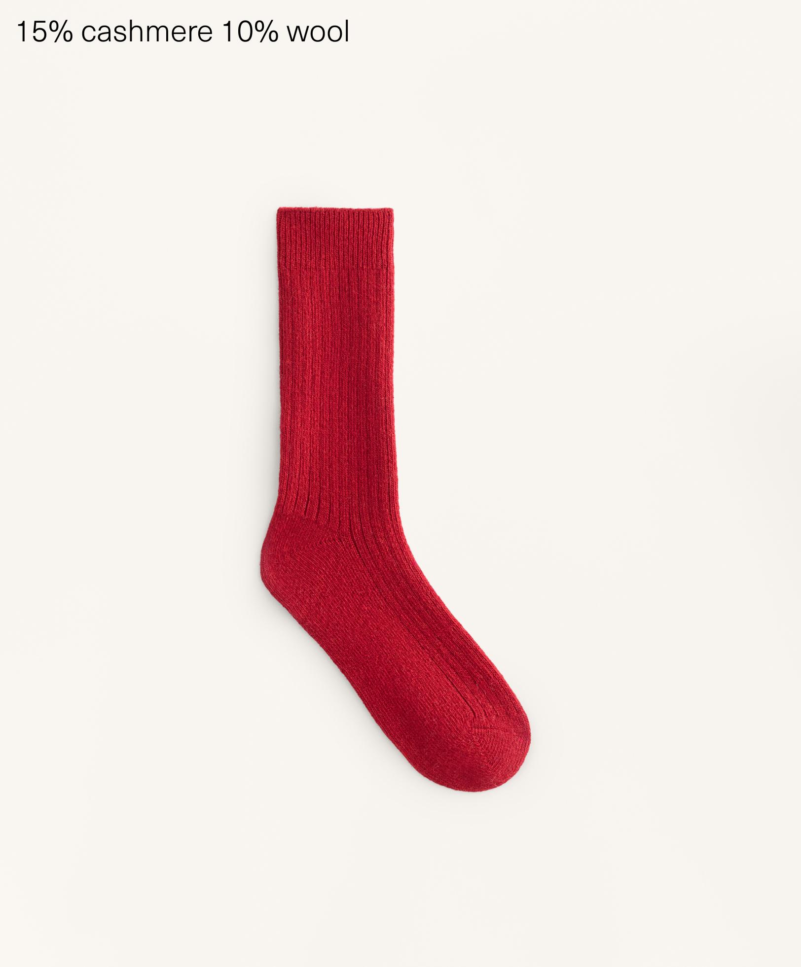 Classic socks 15% cashmere 10% wool