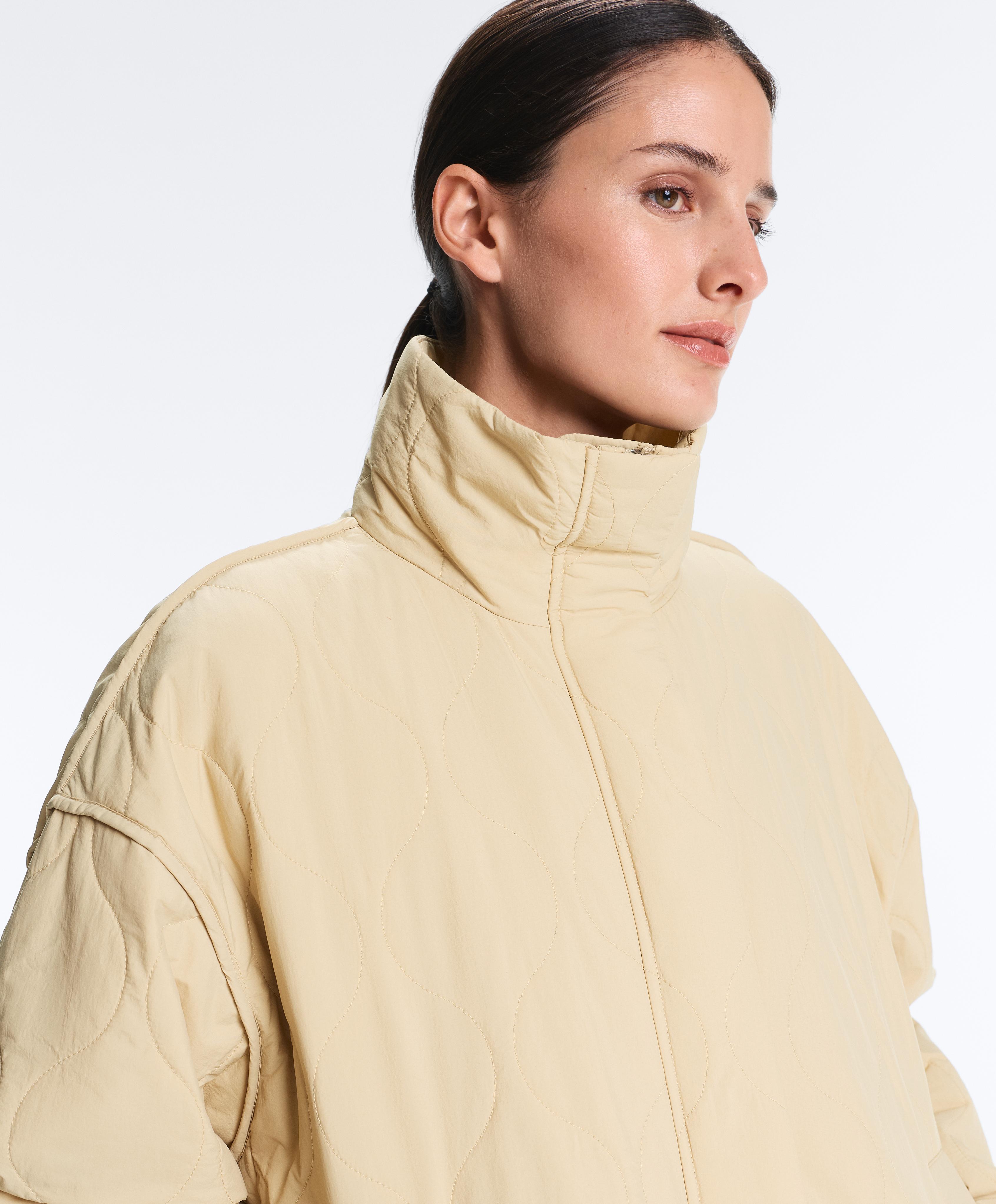 Water-repellent FELLEX® AEROGEL padded jacket — BEIGE
