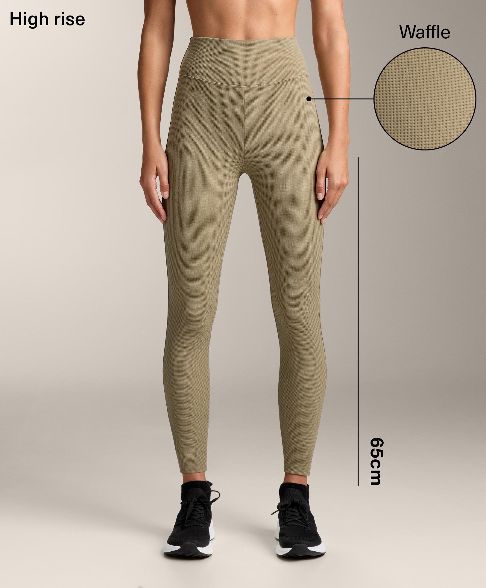 High-rise Waffle 65cm leggings High-rise Waffle 65cm leggings