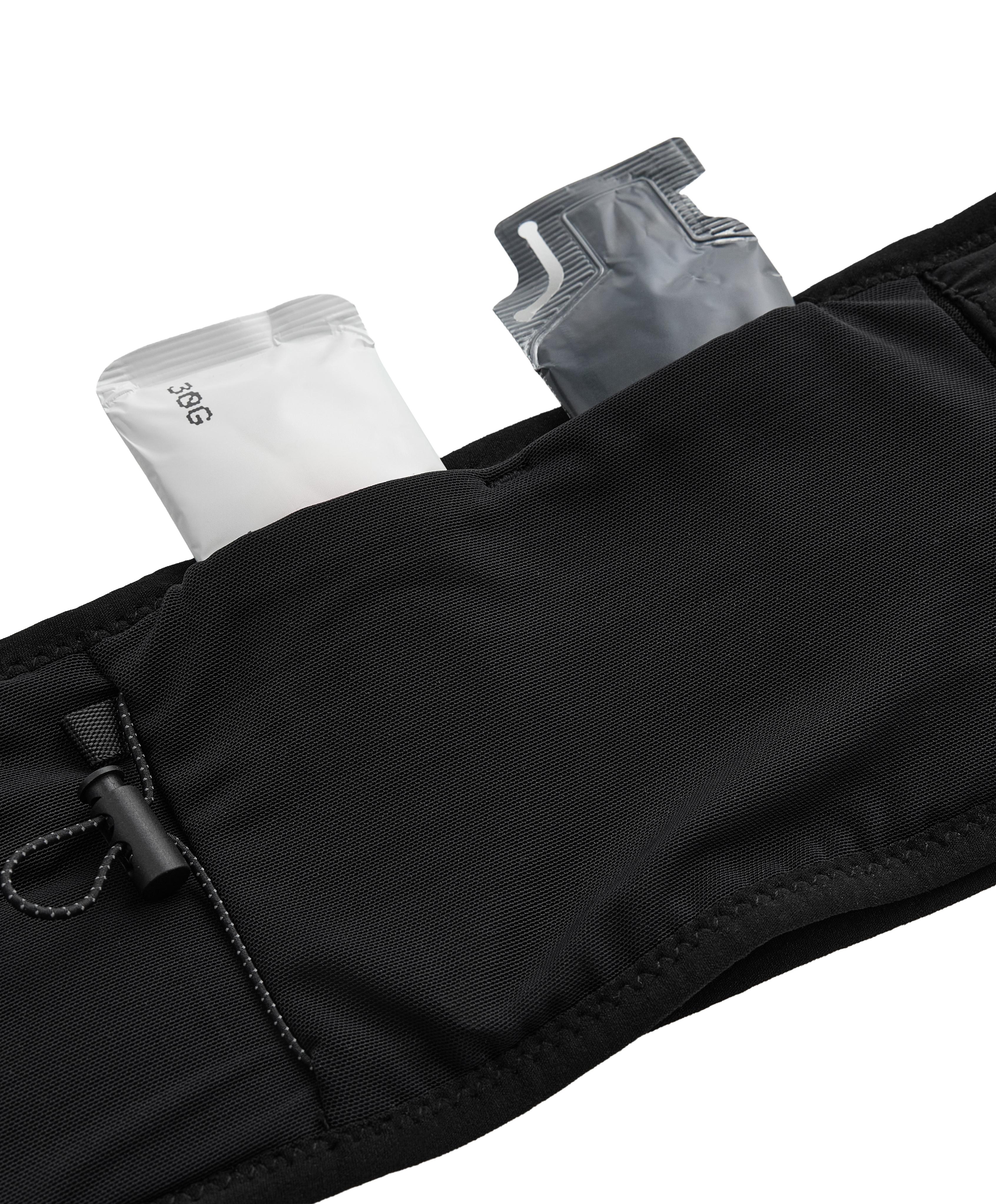 Running belt bag — BLACK