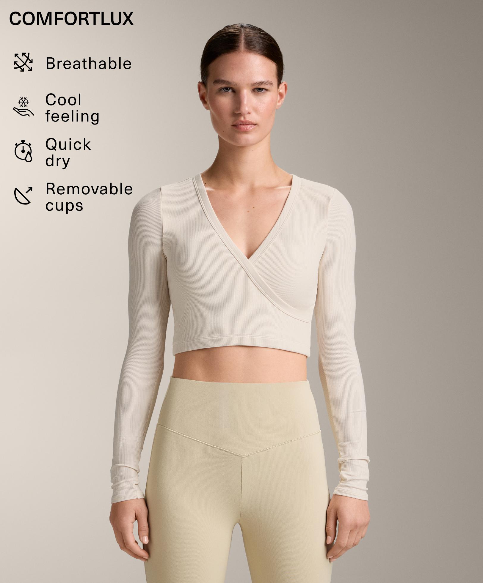 Comfortlux long sleeve crossover Tank top