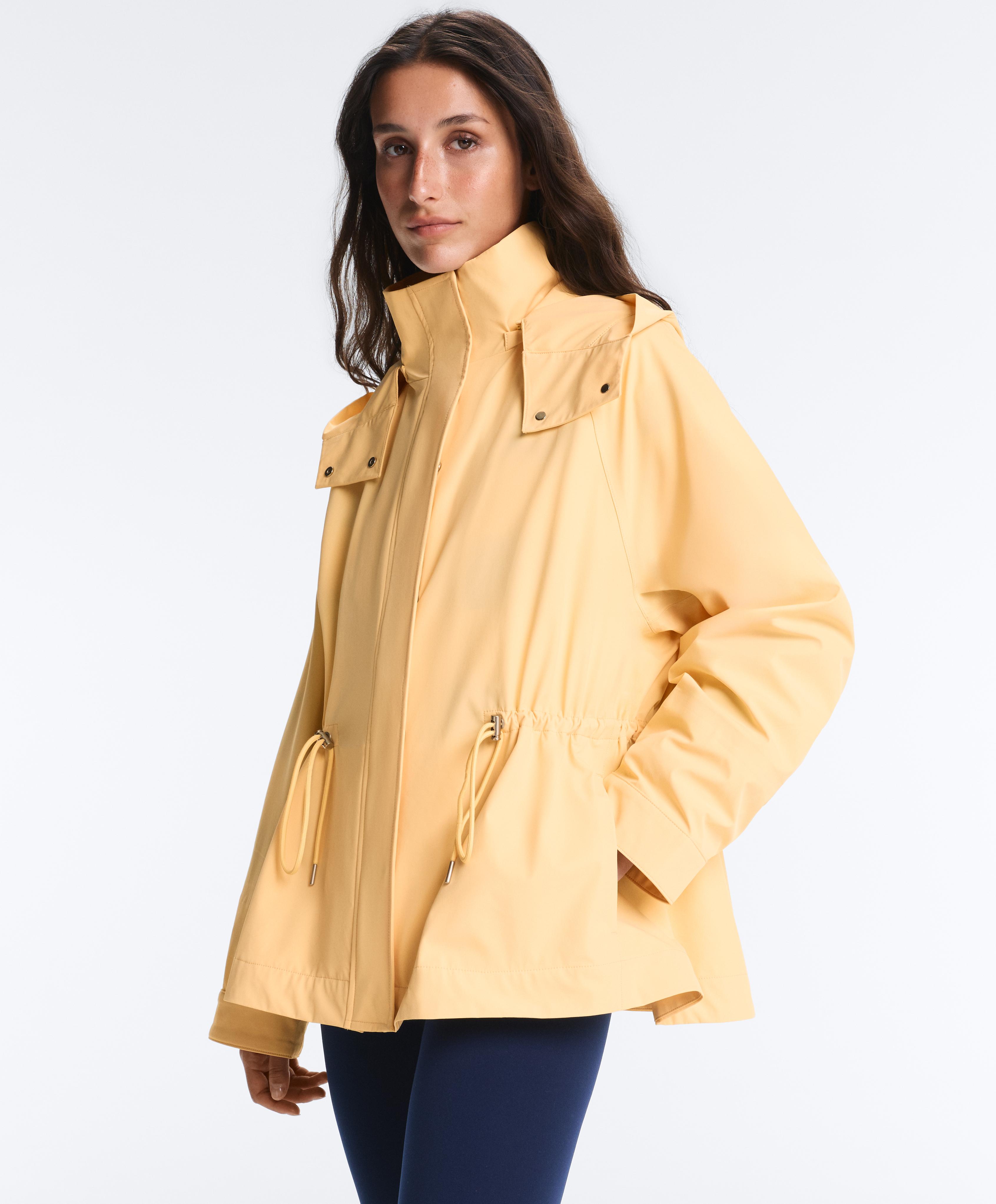 Extra lightweight 10k waterproof jacket — PALE YELLOW