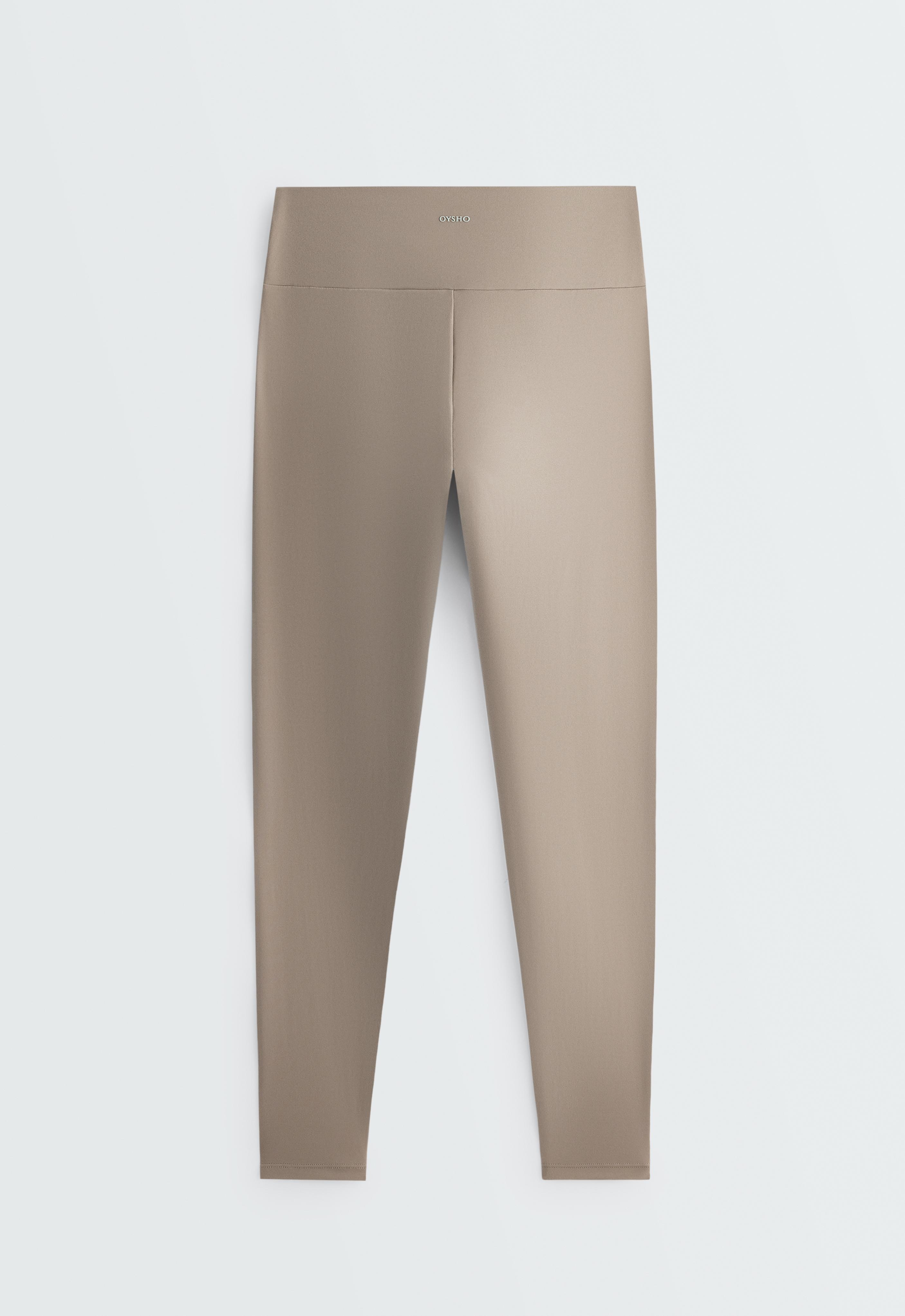 Comfortlux high-waisted ankle-length leggings — DARK MINK