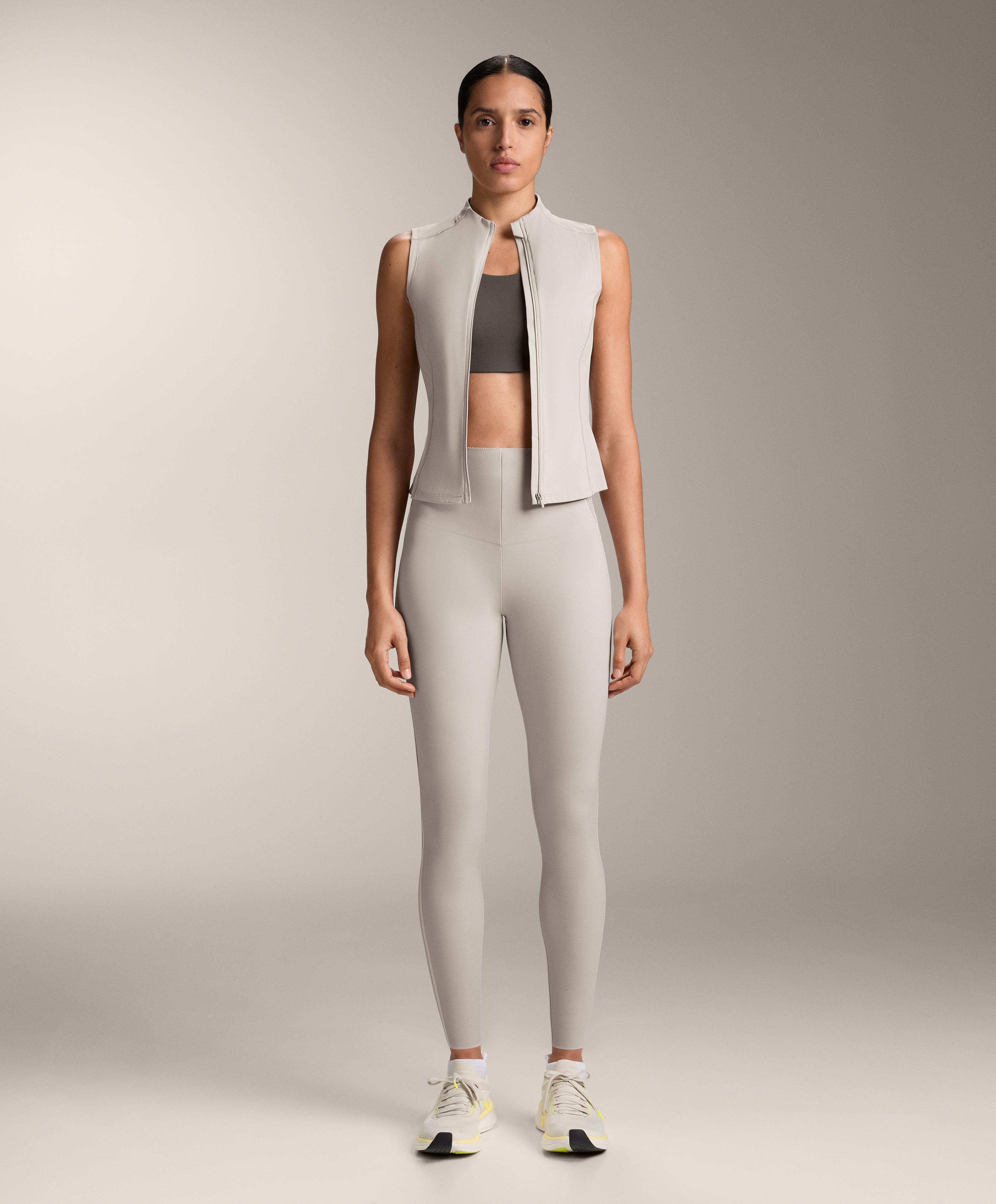 Maglietta senza maniche con zip