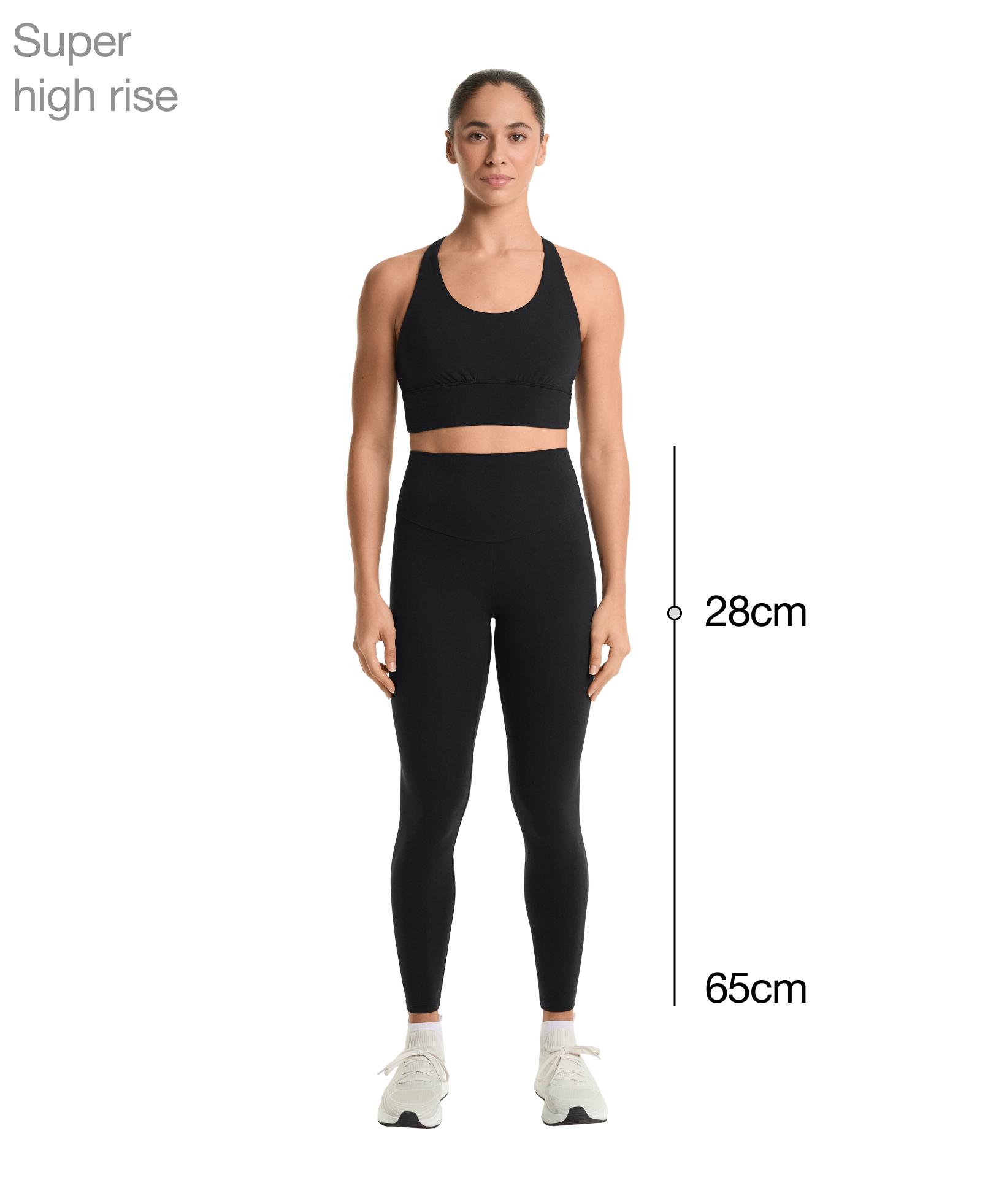 Leggings tobillero super high rise comfortlux 65 cm