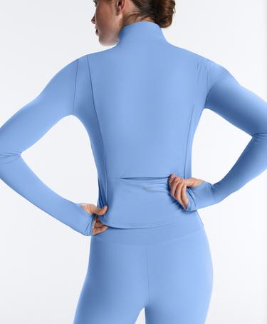 Short Light Touch technical jacket — PALE LAVENDER BLUE 6