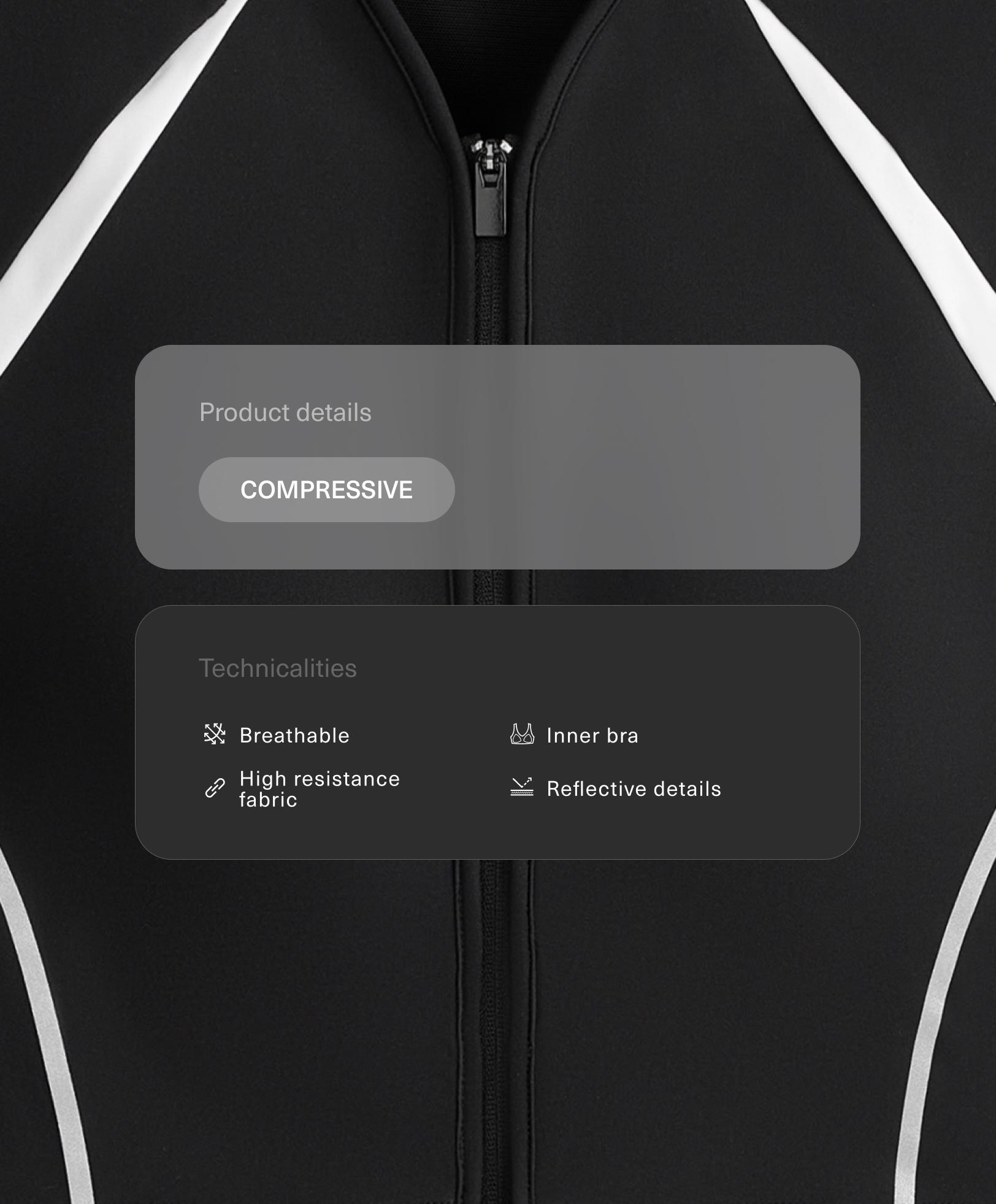 Reflective Compressive Tank top Reflective Compressive Tank top