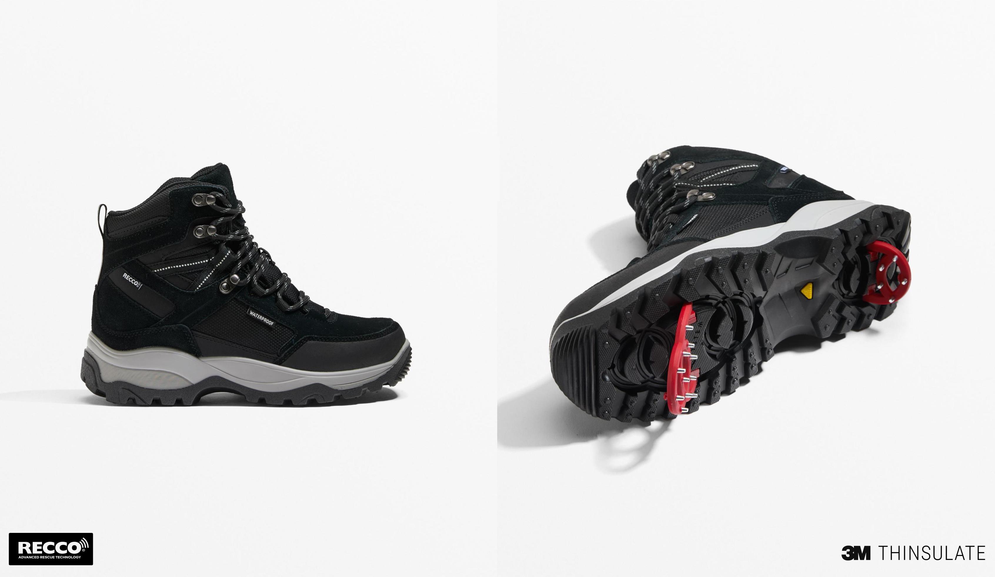 High-top mountain boots