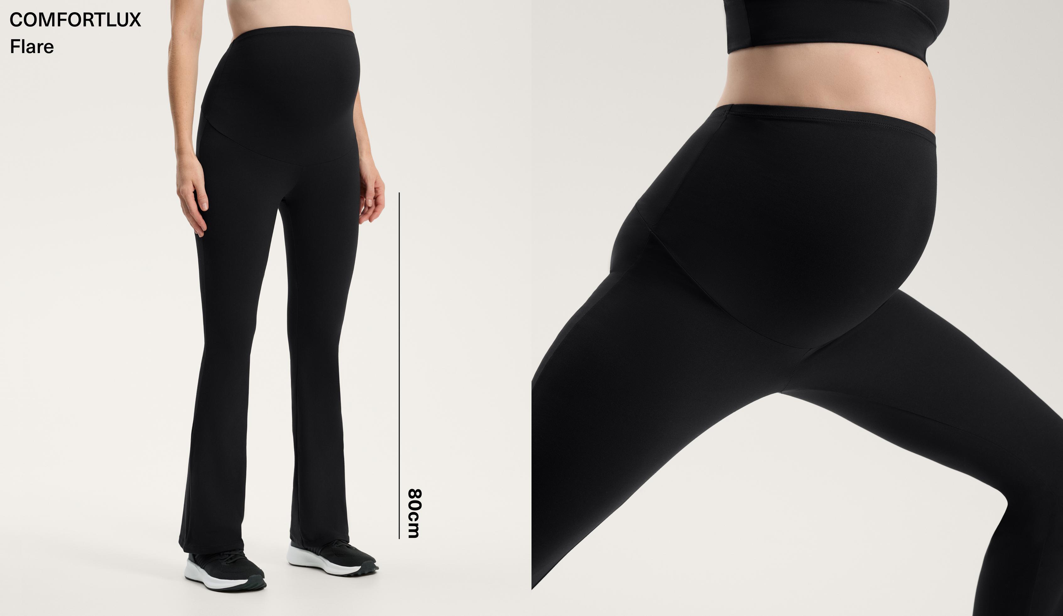 Maternity comfortlux 80cm flare trousers