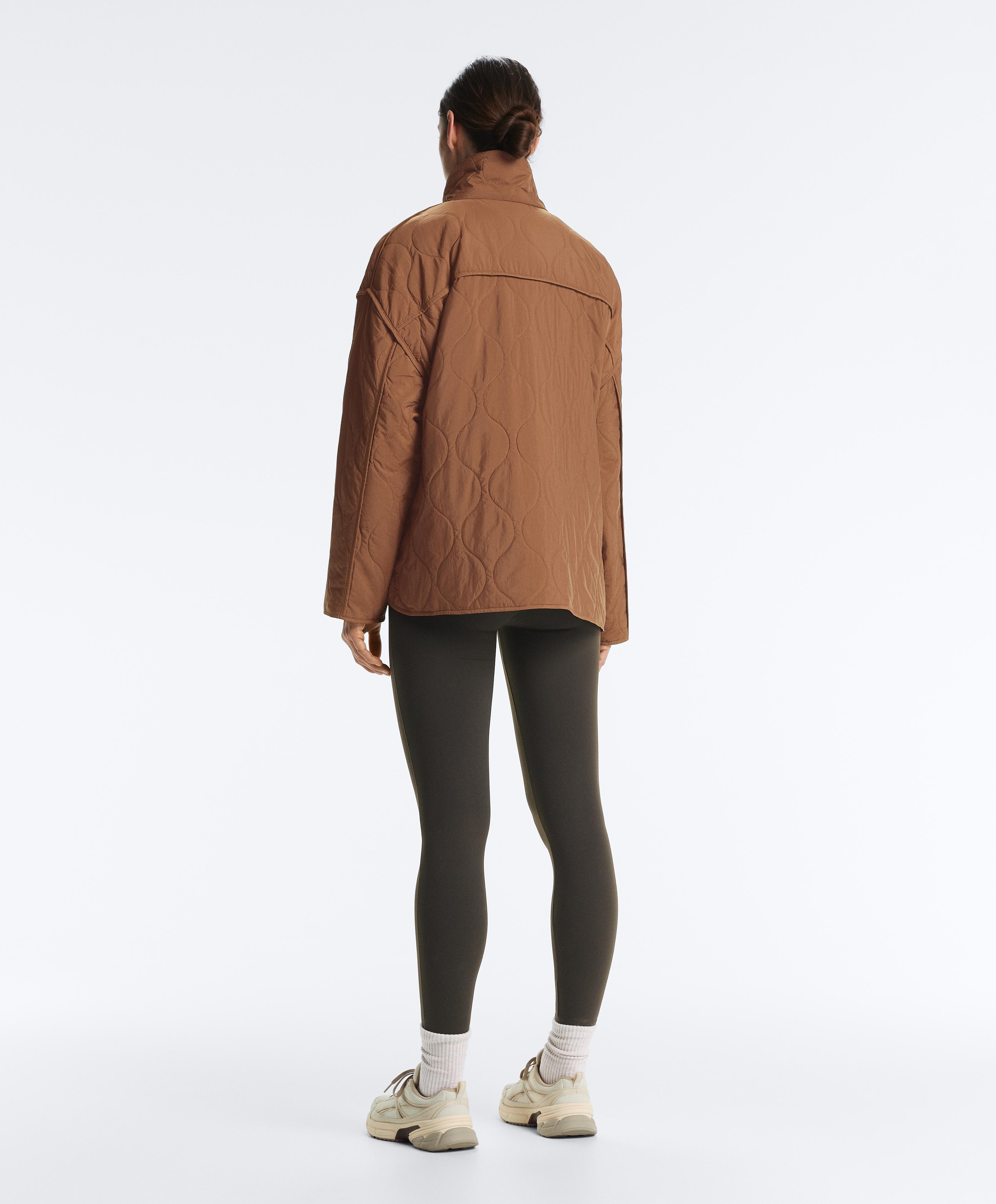 Water-repellent FELLEX® AEROGEL padded jacket — DARK BRICK